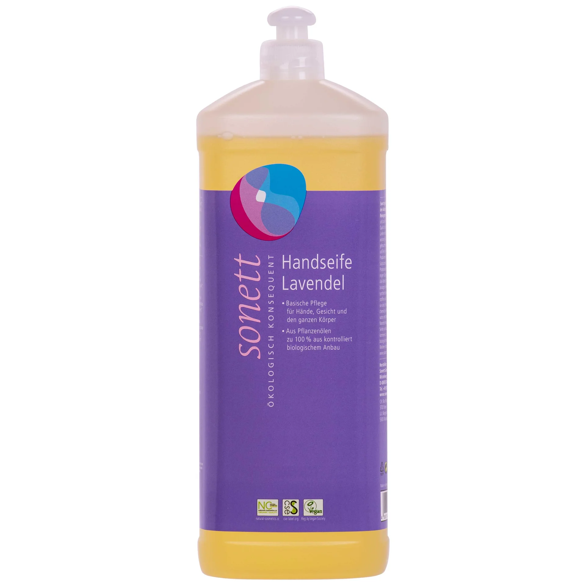 "Liquid Hand Soap Refill, Lavender, 1 Liter, Natural Hand Soap, Organic Hand Soap image"