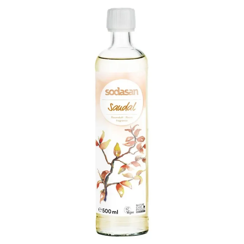 Sandalwood Diffuser Refill 500ml, Sandalwood Room Scent Refill, Natural Room Fragrance Refill