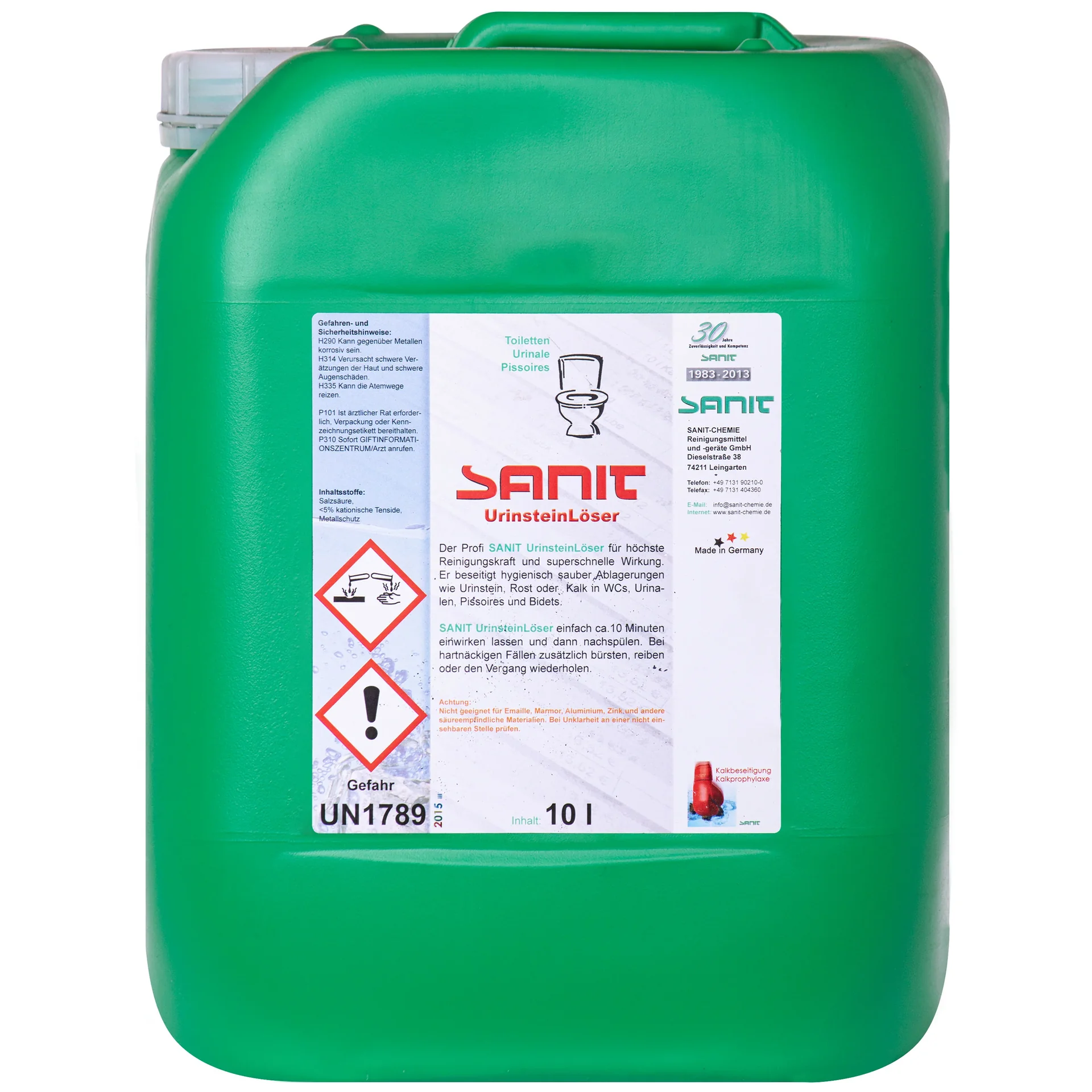 "Urine Stain Remover 10 Liter, Toilet Bowl Cleaner, Urine Remover, Hard Water Stain Remover image"