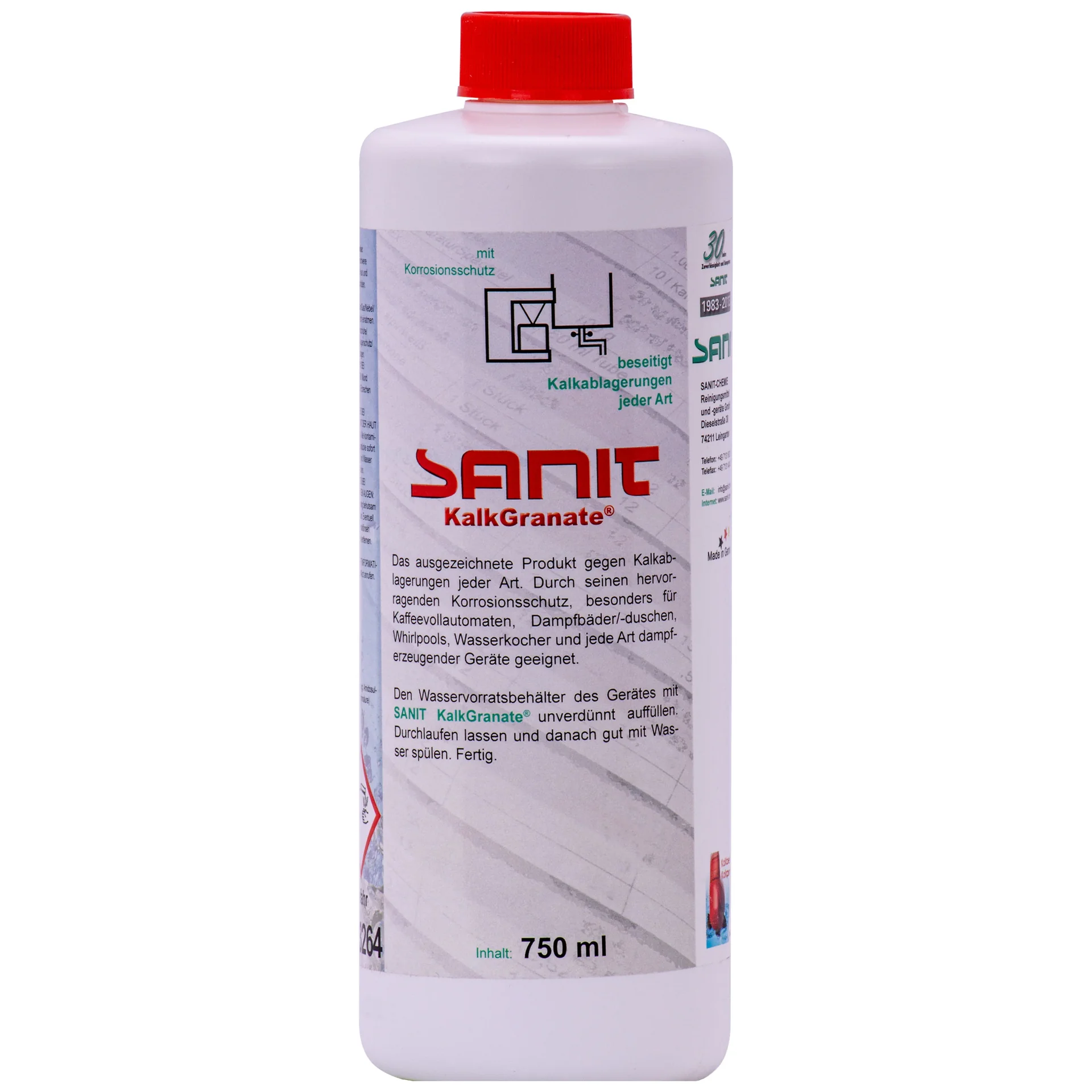 "Descaler, Lime Scale Remover, 750 ml Special Descaler, Calcium Remover image"