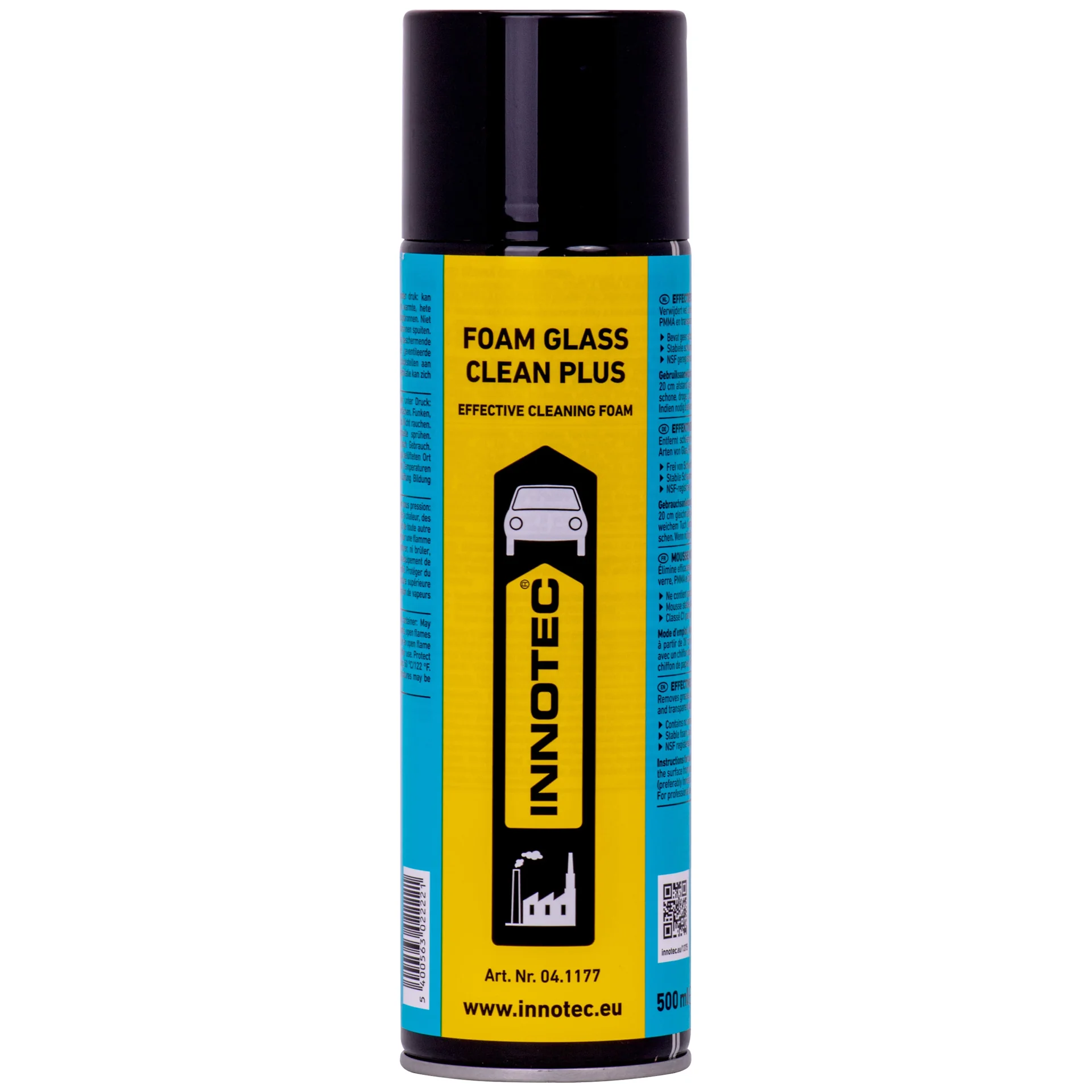 "Glass Cleaner, Foam Glass Cleaner, Car Glass Cleaner, 500 ml image"