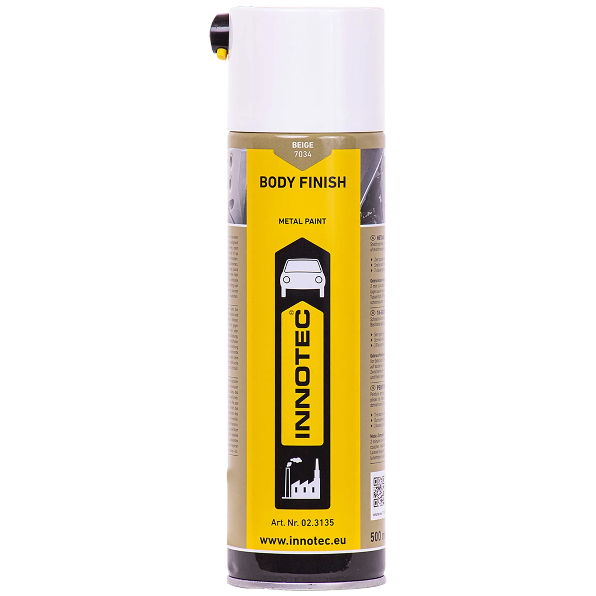 "Automotive Paint, Body Finish 500ml, Beige Car Body Paint image"