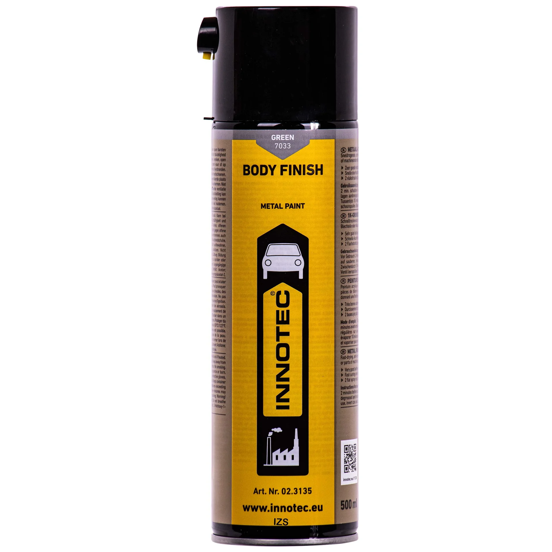"Body Finish, 500ml, green car paint, automotive paint image"