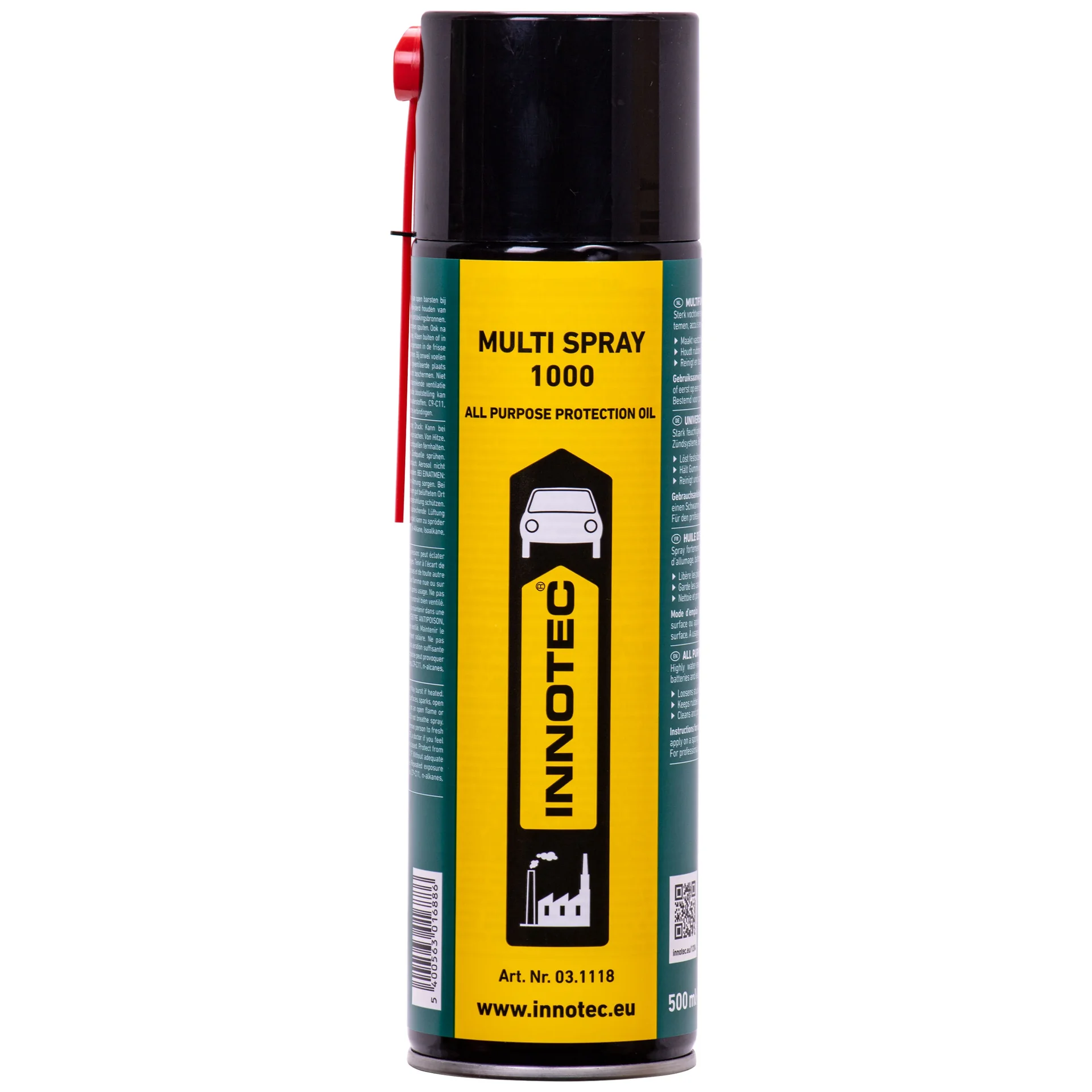 "Multi-Purpose Lubricant 500 ml, Universal Oil, Penetrating Oil, Rust Remover image"