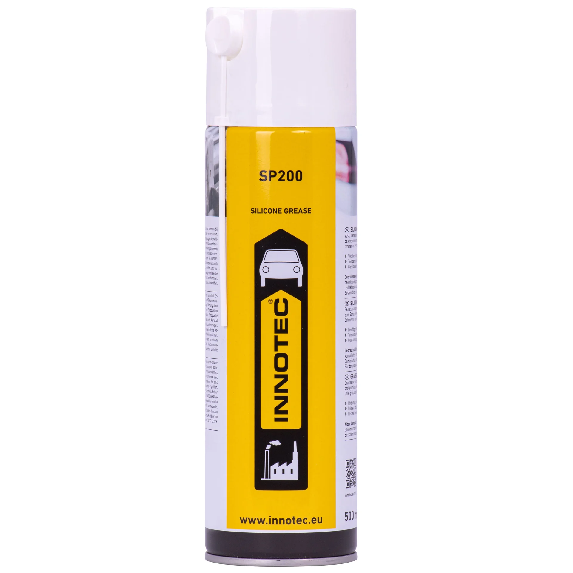 "Silicone spray, Silicone lubricant, 500 ml Aerosol lubricant, Spray grease image"