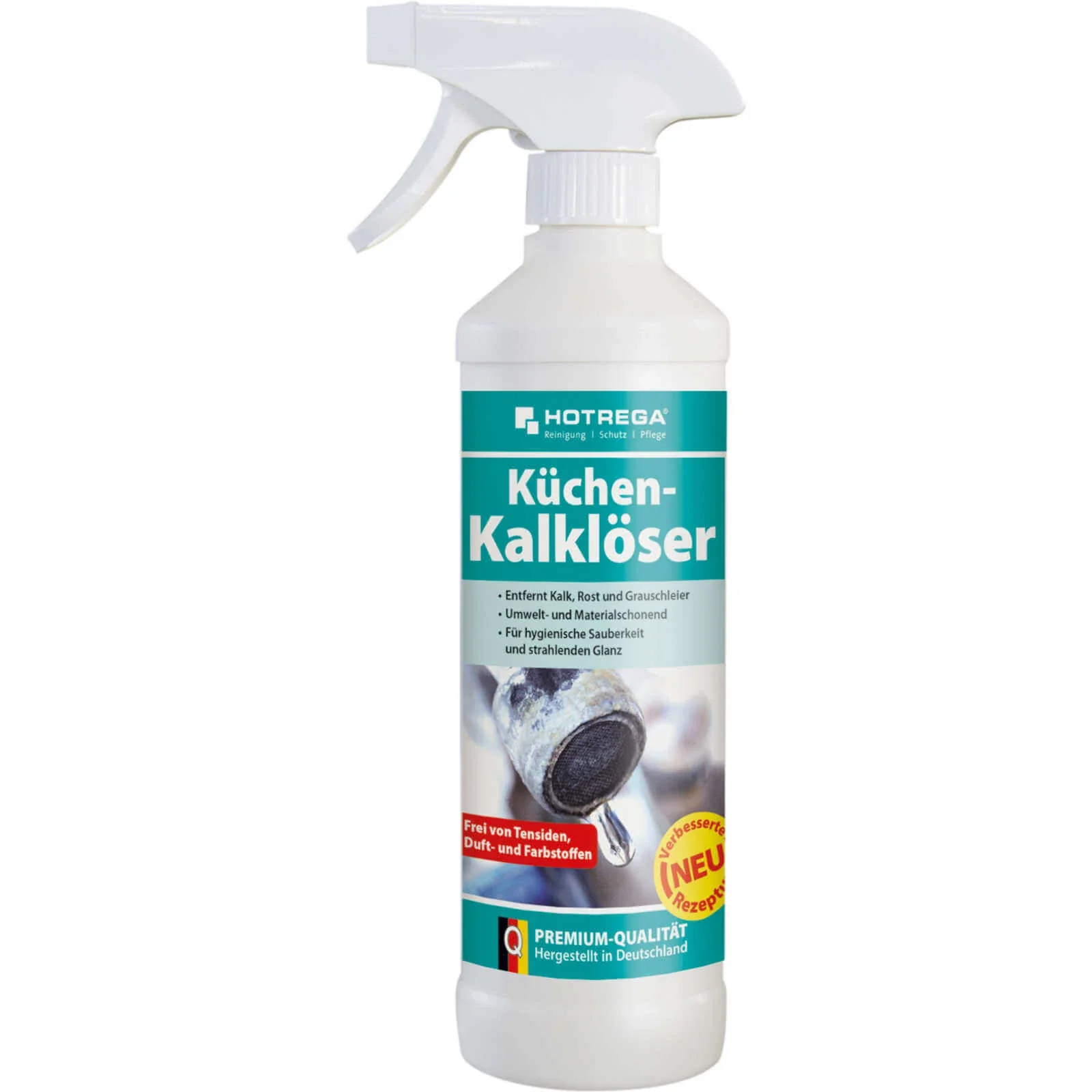 "Kitchen descaler 500 ml spray bottle, lime scale remover kitchen, calcium remover image"