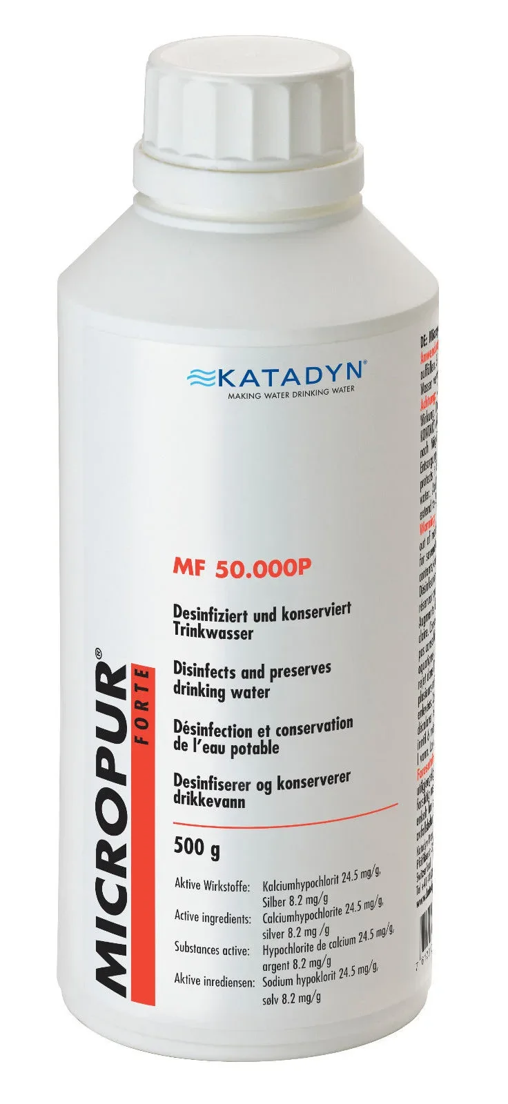"Water Purification Tablets, 500g Water Disinfection Powder image"