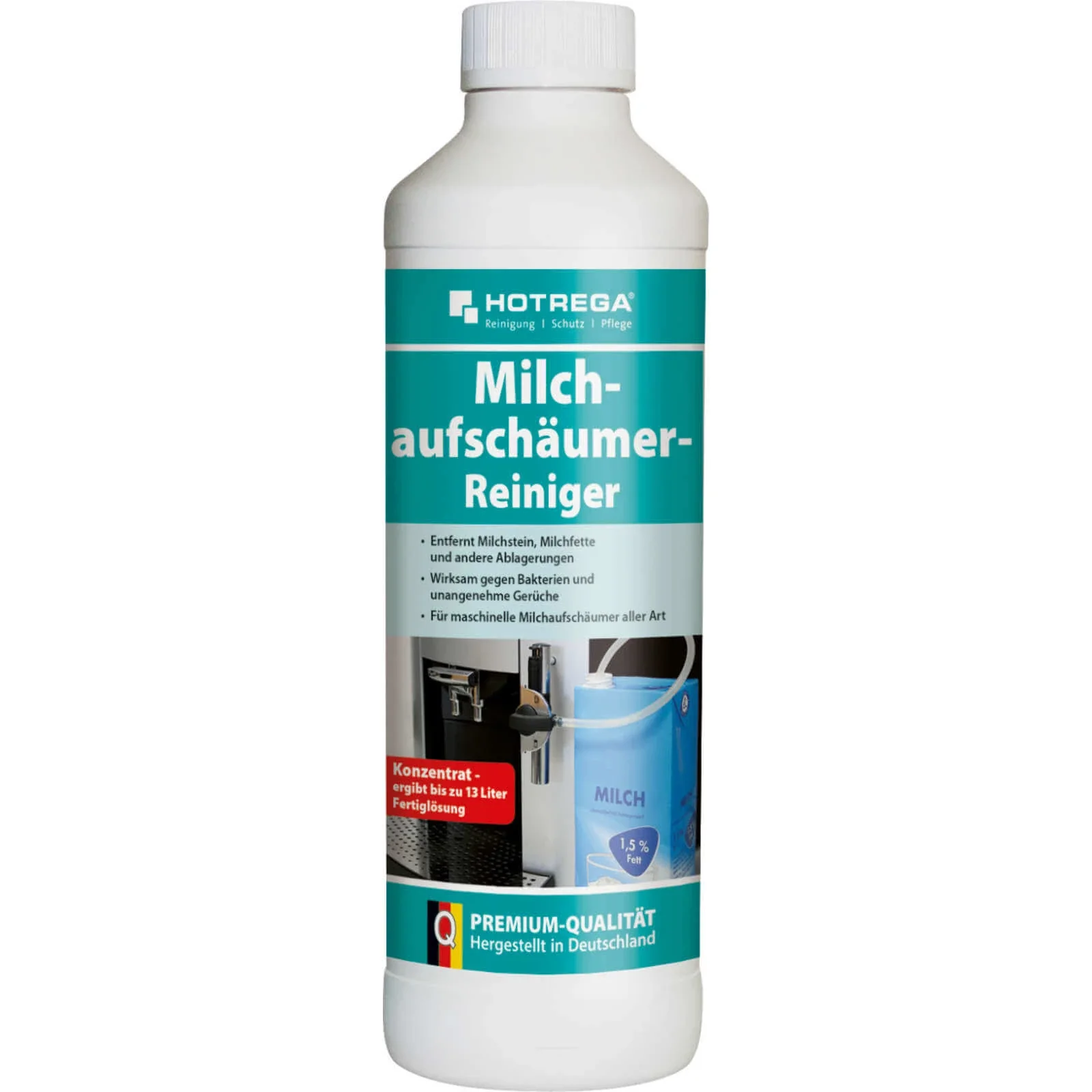 "Milk Frother Cleaner 500 ml, Milk Steamer Cleaner, Disinfecting Milk Frother Cleaner Concentrate image"
