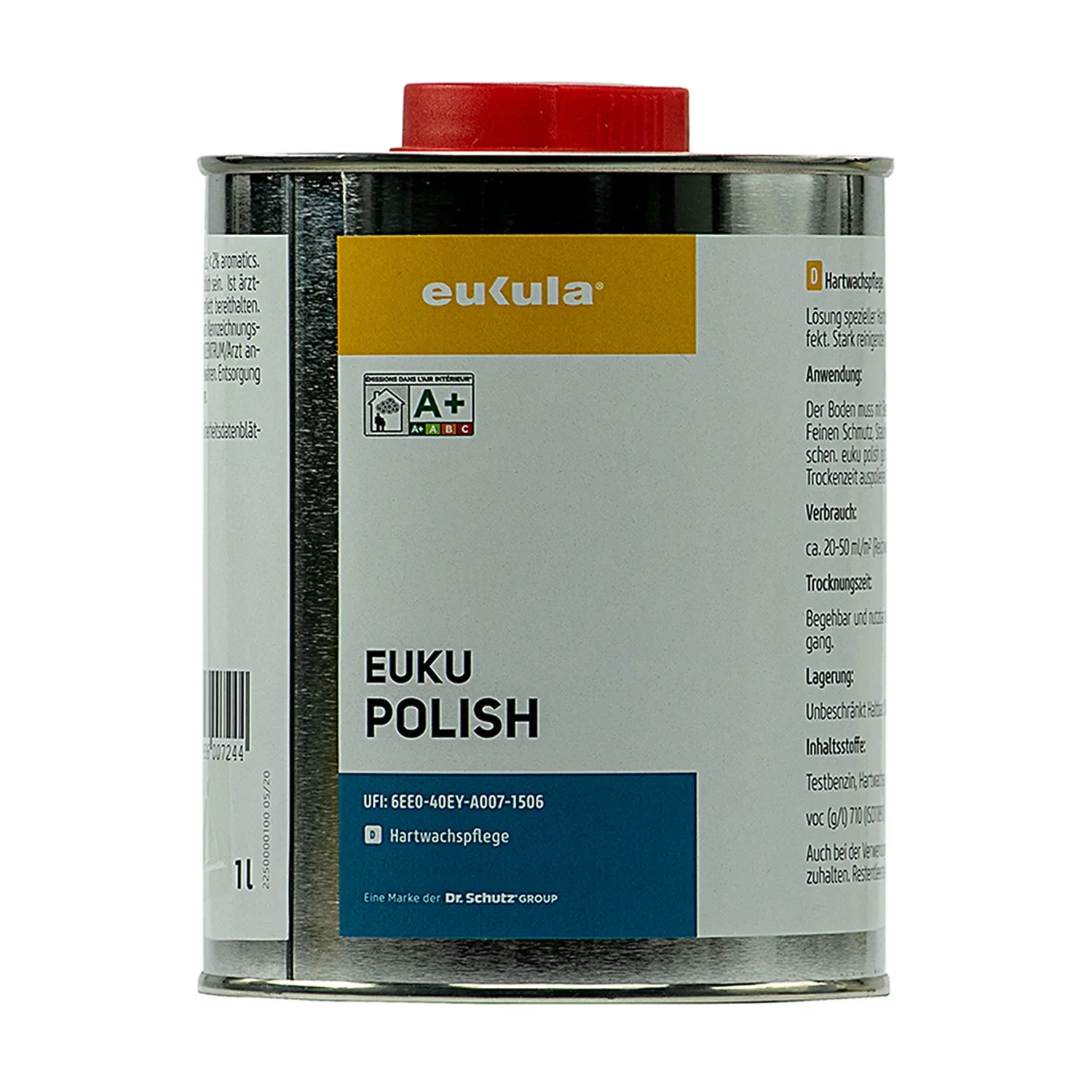 "Hard wax polish 1 Liter, Floor wax, Wood floor polish, for ca. 20-50 m² image"