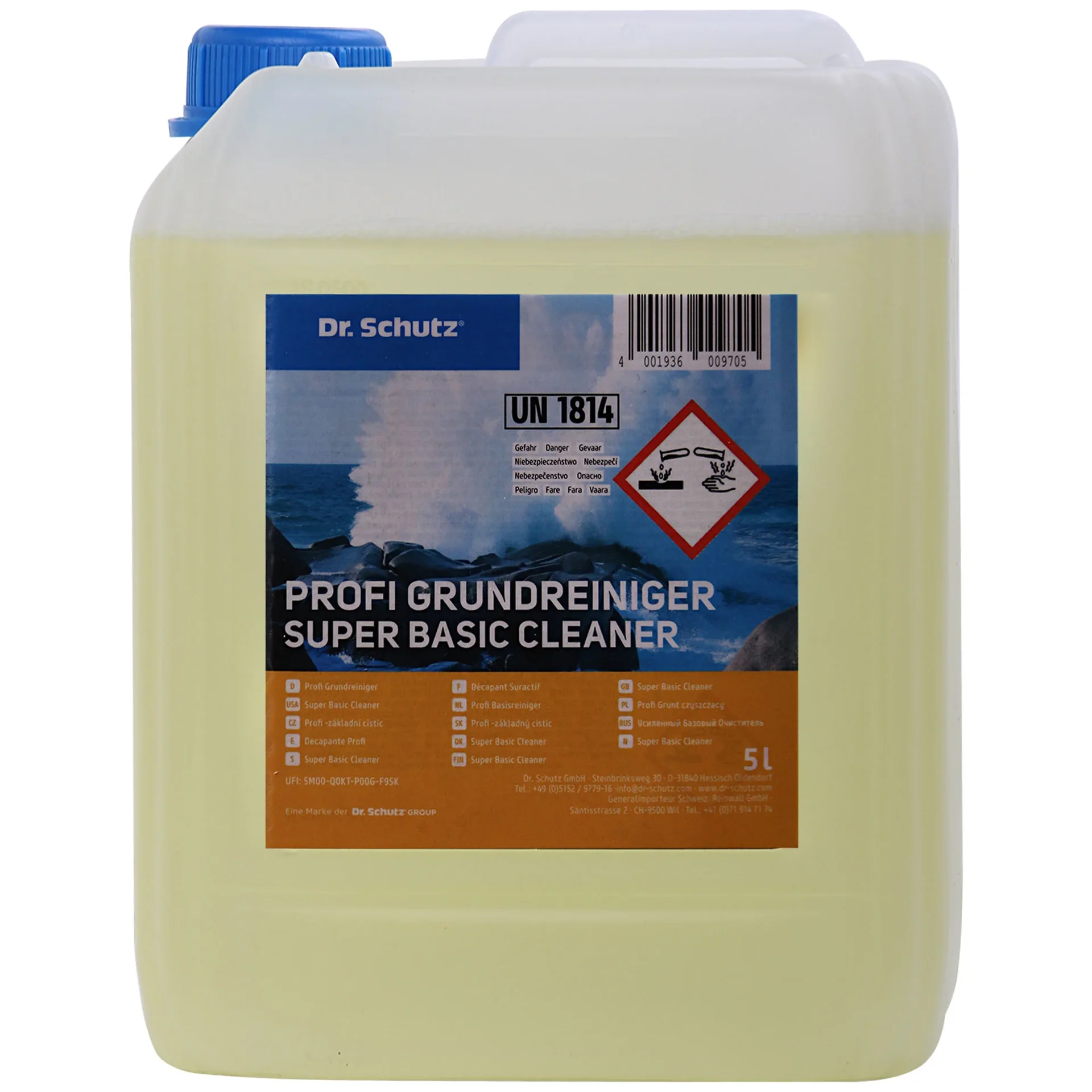 PVC Floor Cleaner, Floor Stripping Solution, 5 Liter, Heavy Duty Floor Cleaner, Floor Deep Cleaner