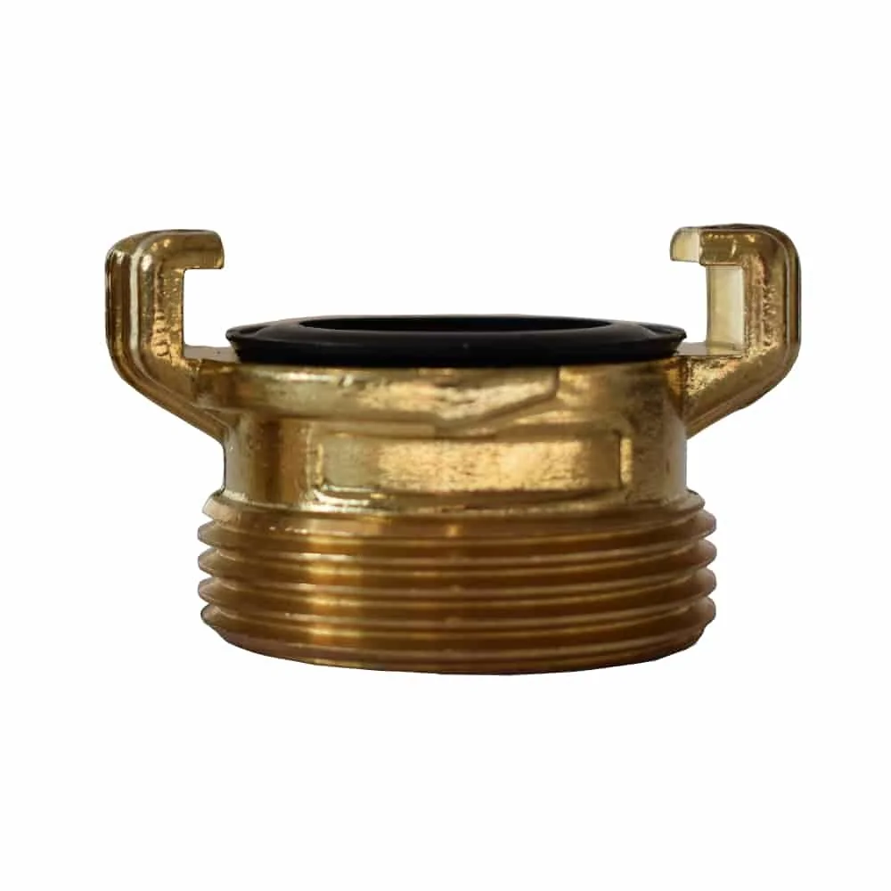 "Brass Thread Fitting 1 1/4 Inch Male, Quick Connect image"