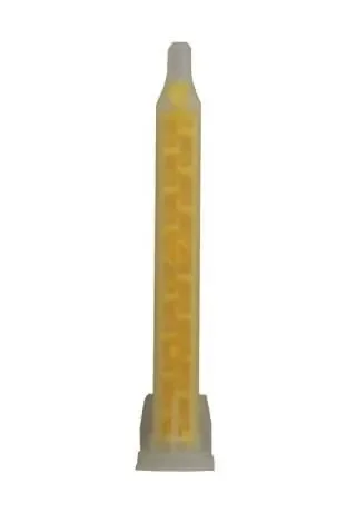 "Mixing Nozzle 1 piece, Mixer Nozzle, yellow image"