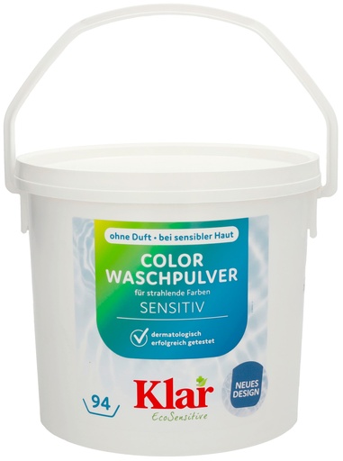 "Color Laundry Detergent 4.750 kg, Fragrance Free, Dye Free, Powder, Sensitive Skin image"