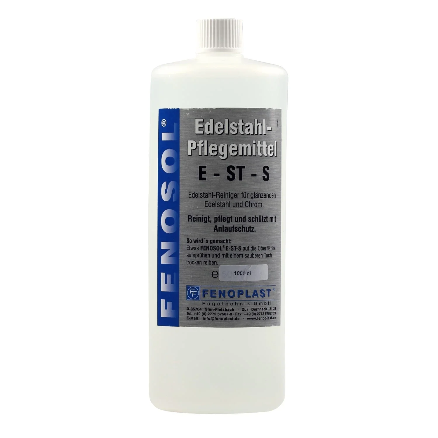 "Stainless Steel Cleaner 1000ml, Metal Cleaner, Surface Cleaner image"