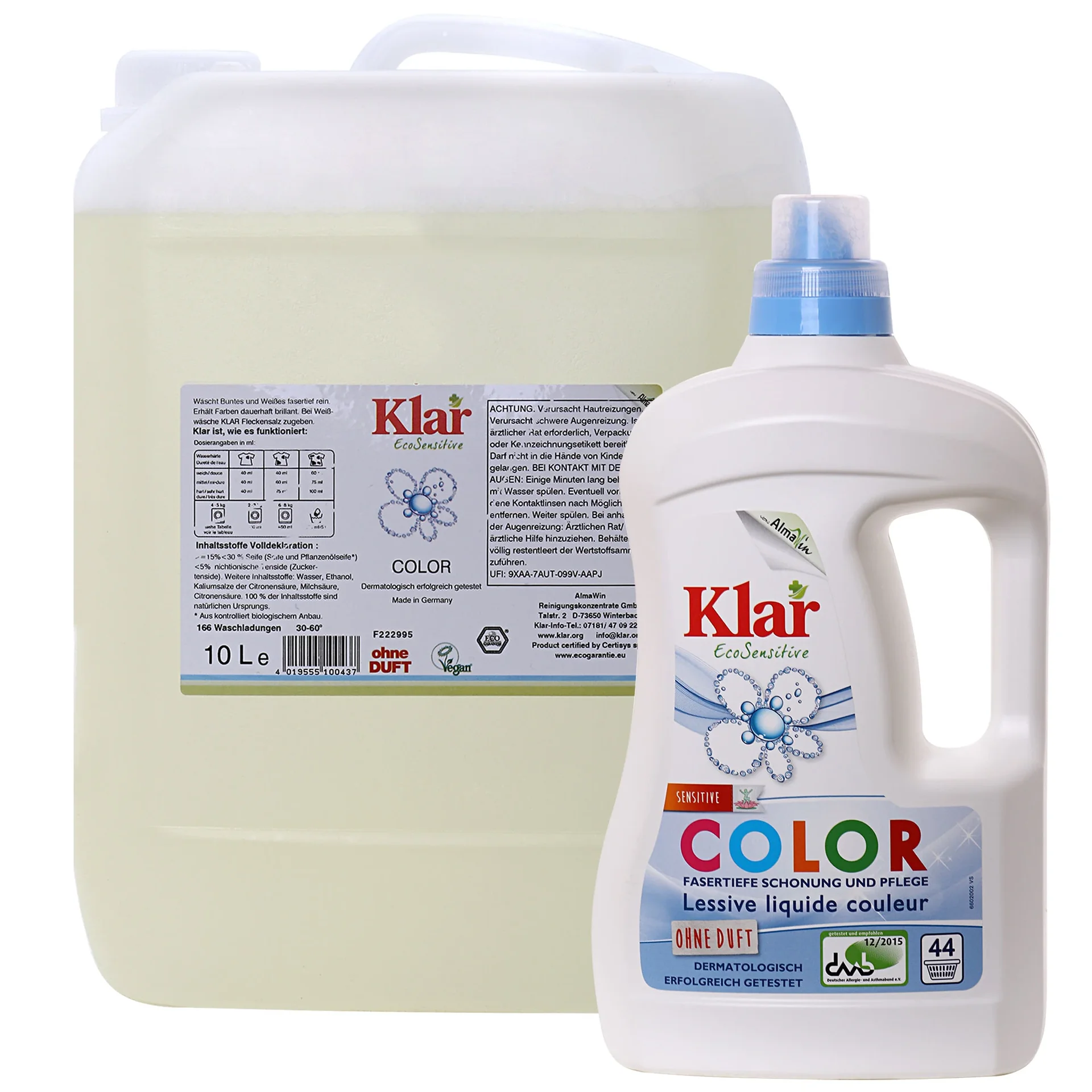 Color Laundry Detergent, Liquid Color Detergent, Sensitive, Basis