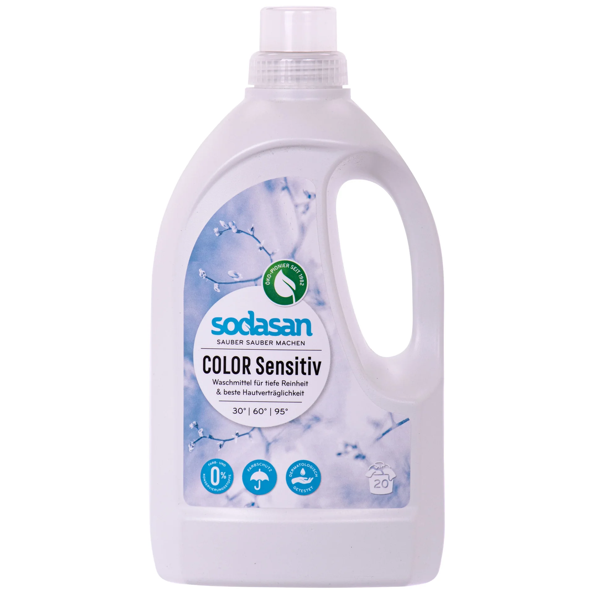 "Sensitive Liquid Laundry Detergent, Color Safe, Gentle, Dye Free, Fragrance Free image"
