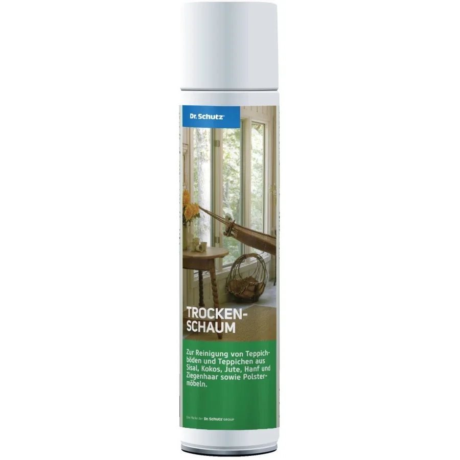 Dry carpet cleaner, carpet dry foam, 400 ml for natural fibers