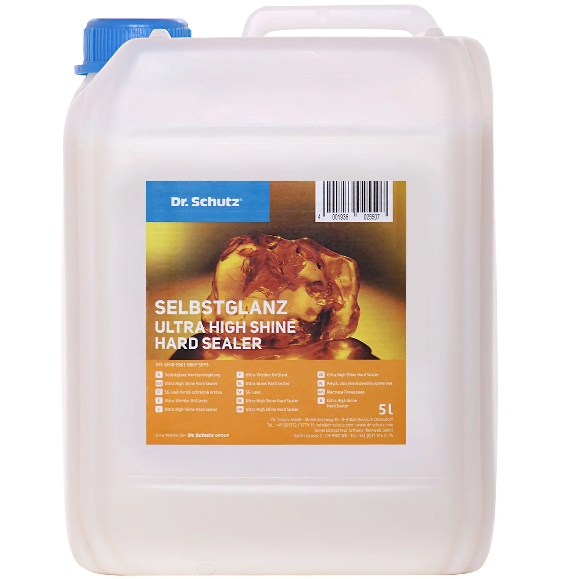 "Floor Finish, Hard Floor Coating, Gloss, 5 Liter for 100m² image"