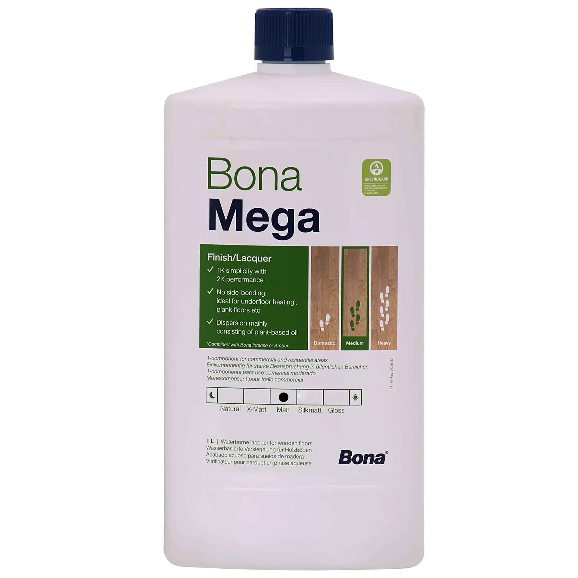 "Parquet Lacquer 1 Liter, Matte Finish, Floor Lacquer image"