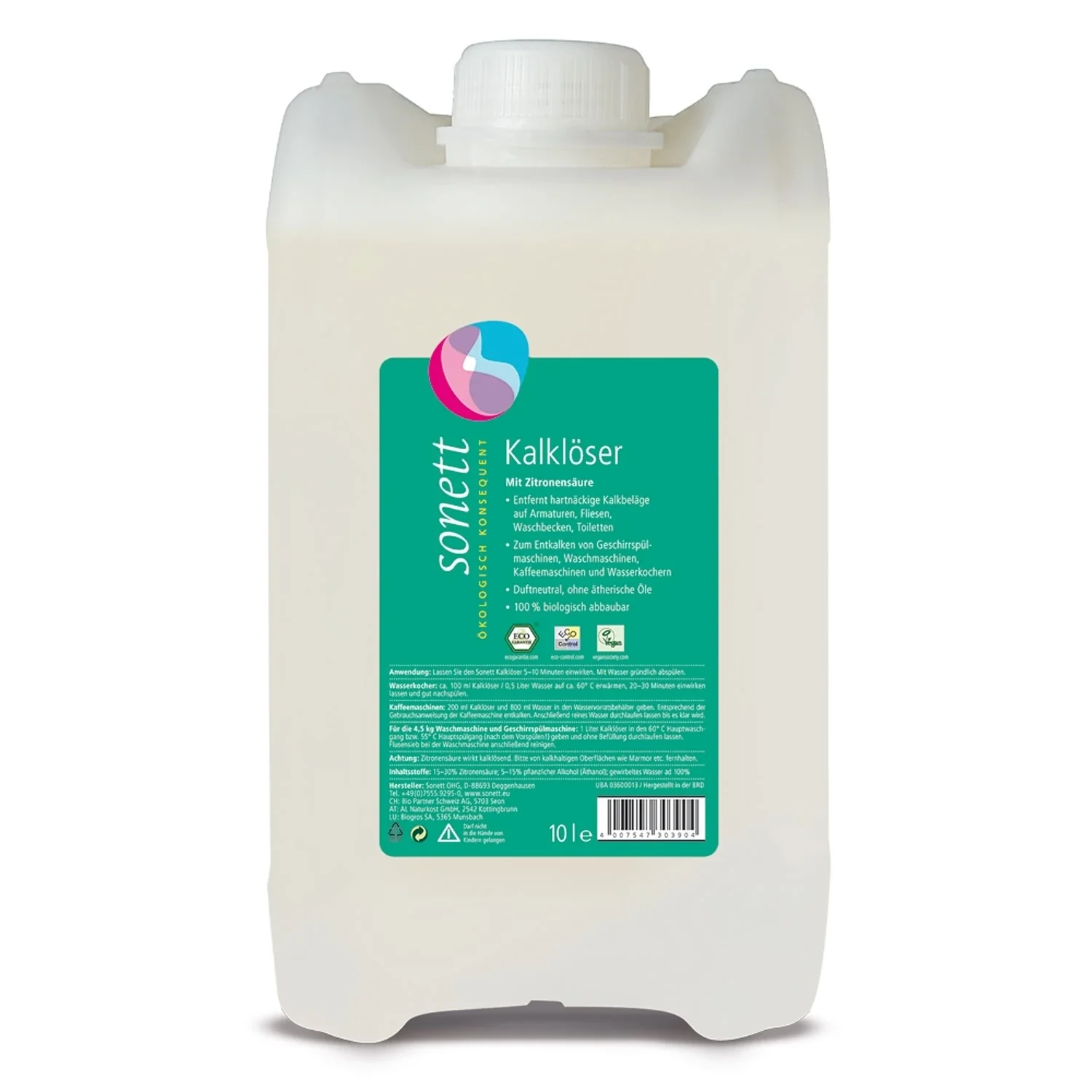"Descaler 10 Liter, Lime Remover, Calcium Remover image"