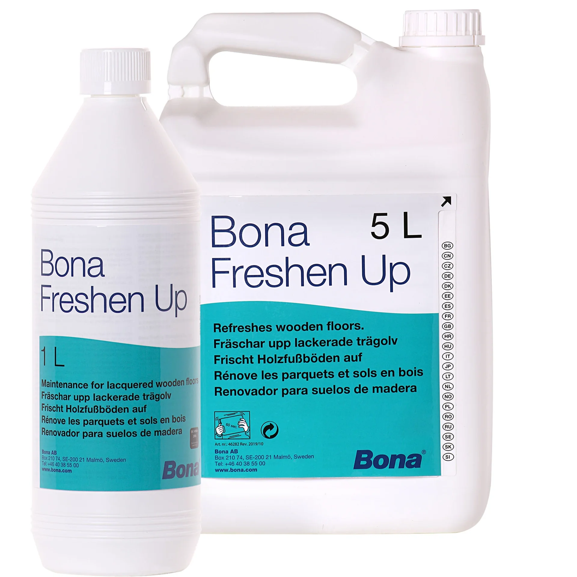 "Bona Freshen Up, wax free floor polish, floor cleaner image"