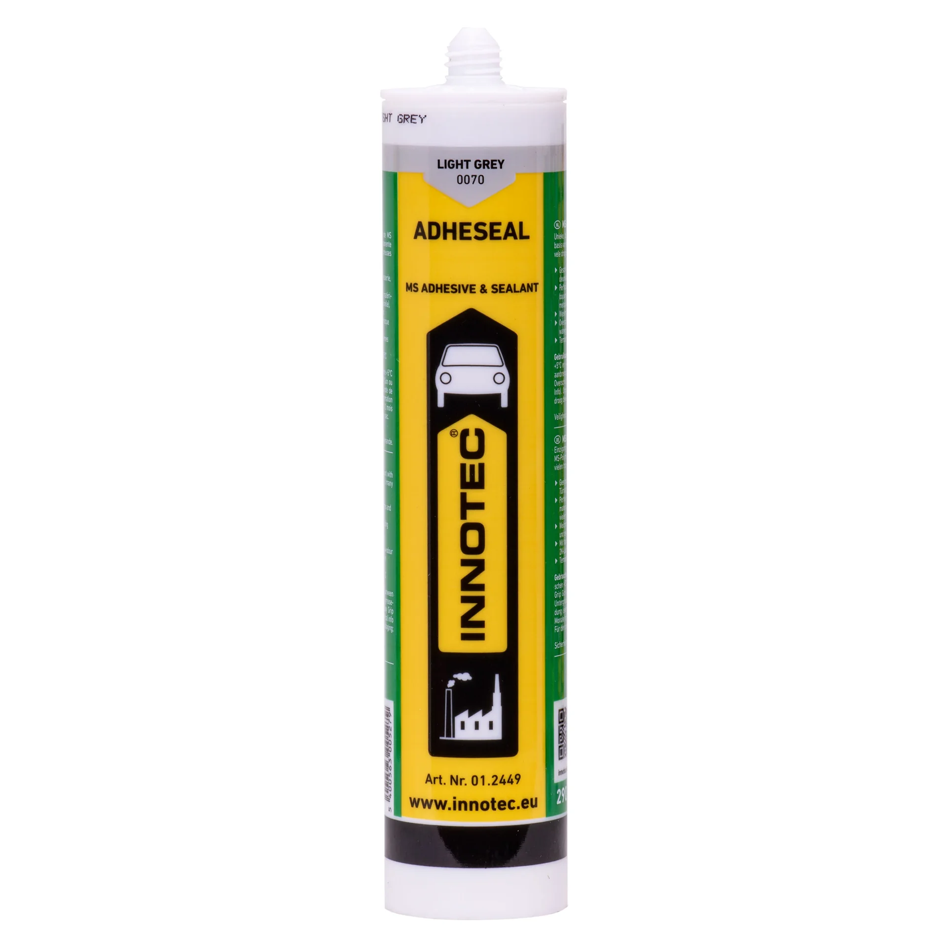 "Adhesive Sealant, 290 ml, gray, Adhesive image"