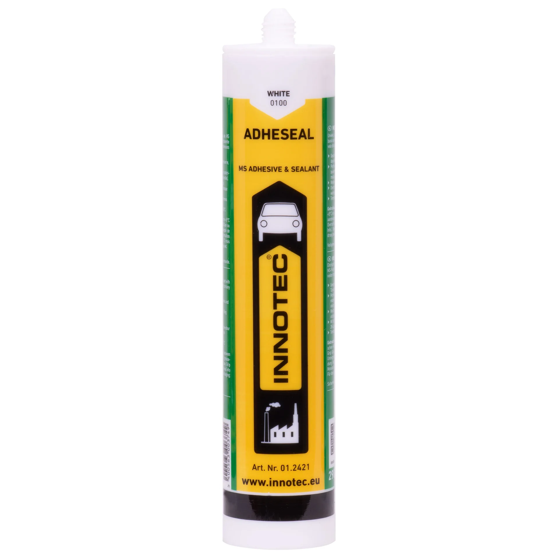 "Adhesive Sealant, White Adhesive Sealant, 290 ml, white incl. Spitze image"