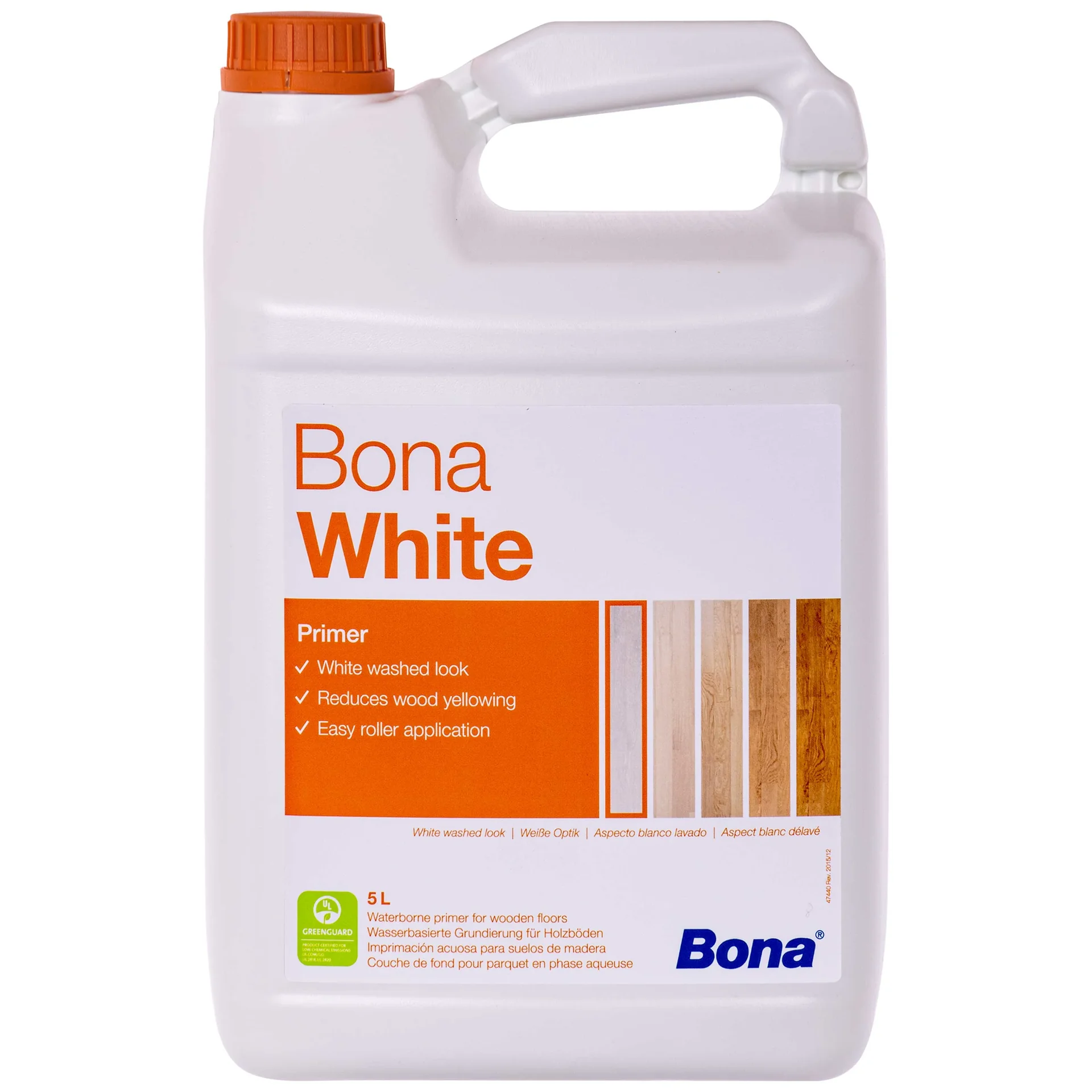 "Wood Floor Primer 5 Liter, Parquet Primer, light wood primer, for light finish image"