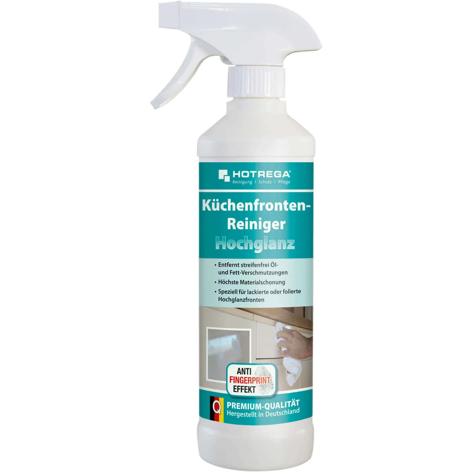 "Kitchen Cabinet Cleaner, High Gloss Cleaner, Kitchen Front Cleaner 500 ml image"
