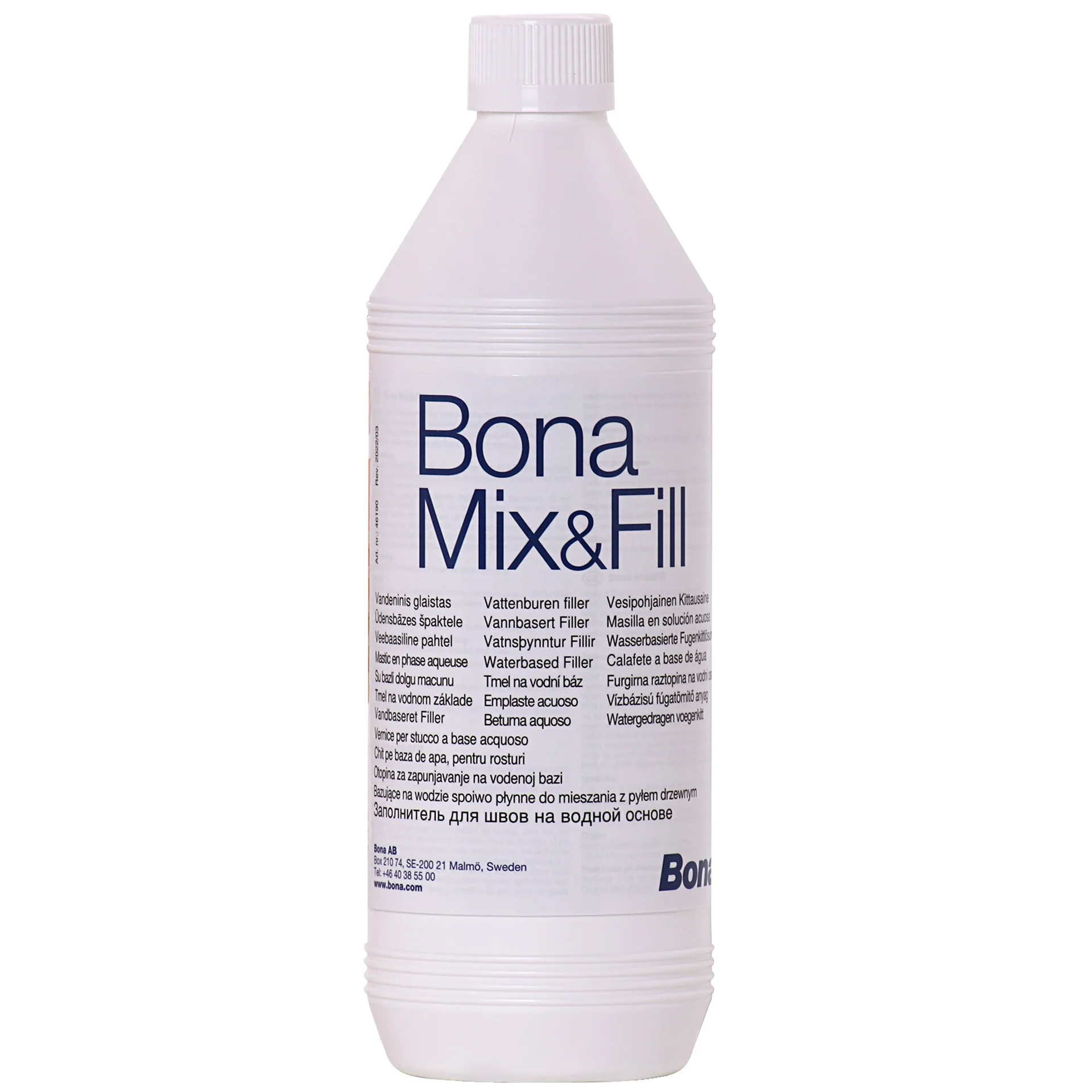 "Wood Filler 1 Liter, Water Based, Wood Gap Filler image"