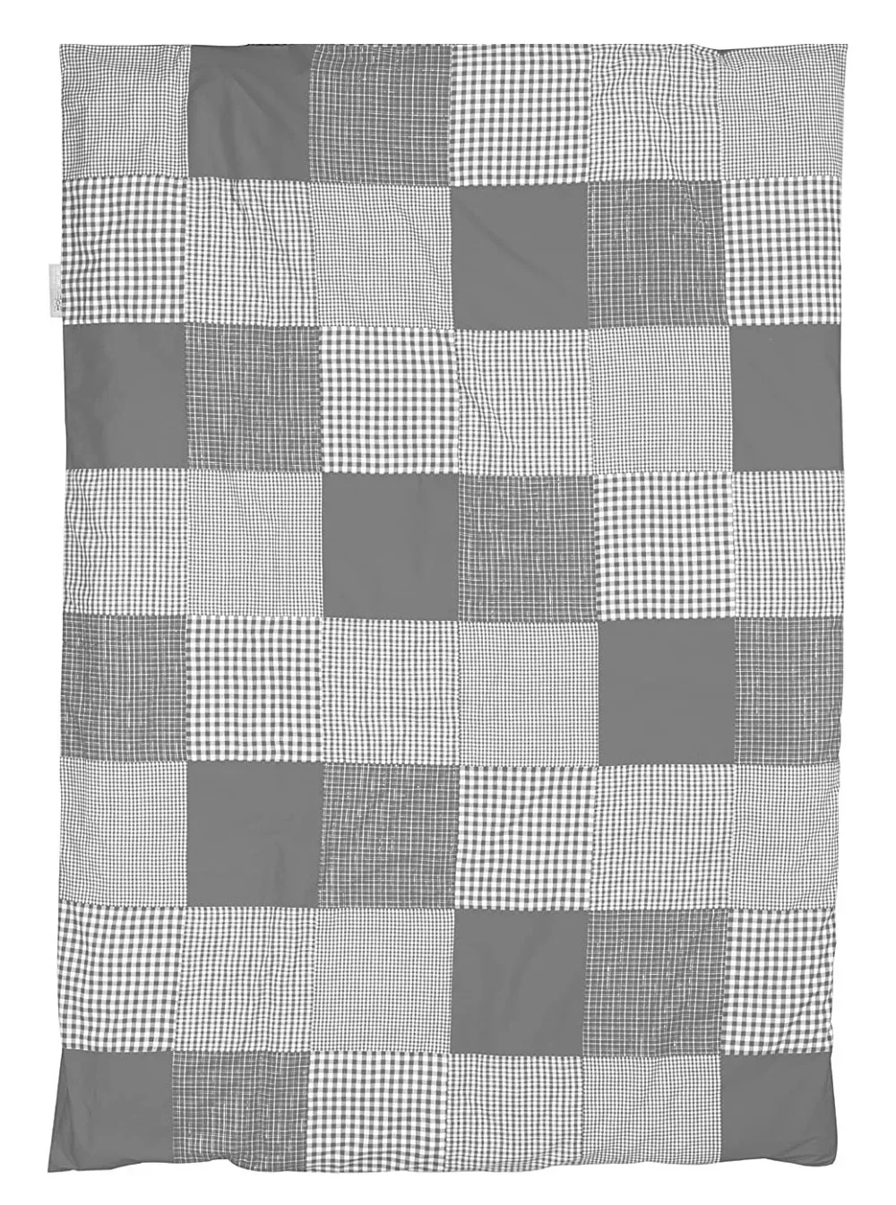 Taftan Bedding Patchwork 170 x 230 gray
