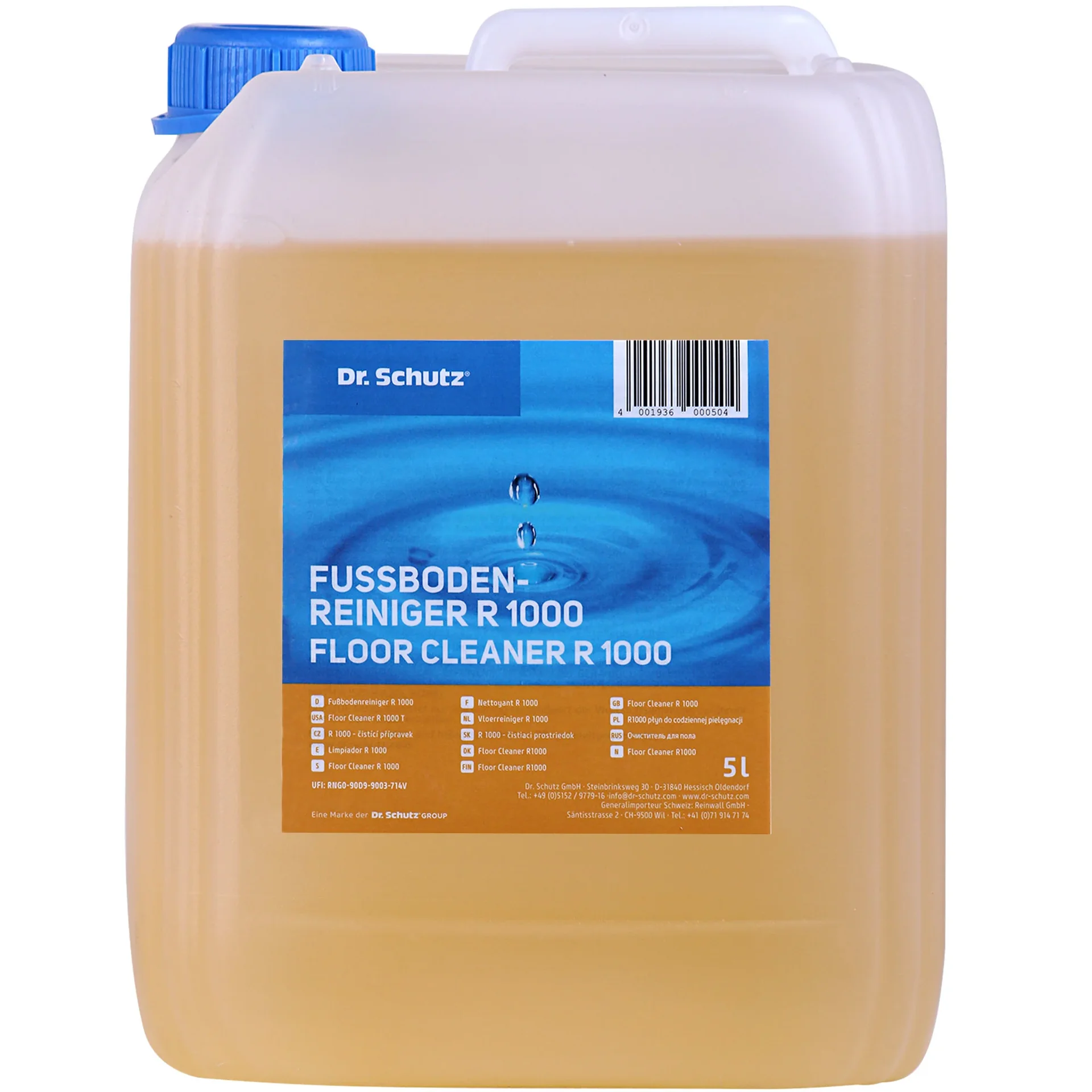 "Floor Cleaner, Floor Cleaning Solution, 5 Liter Floor Maintenance Cleaner, for 5000m² image"