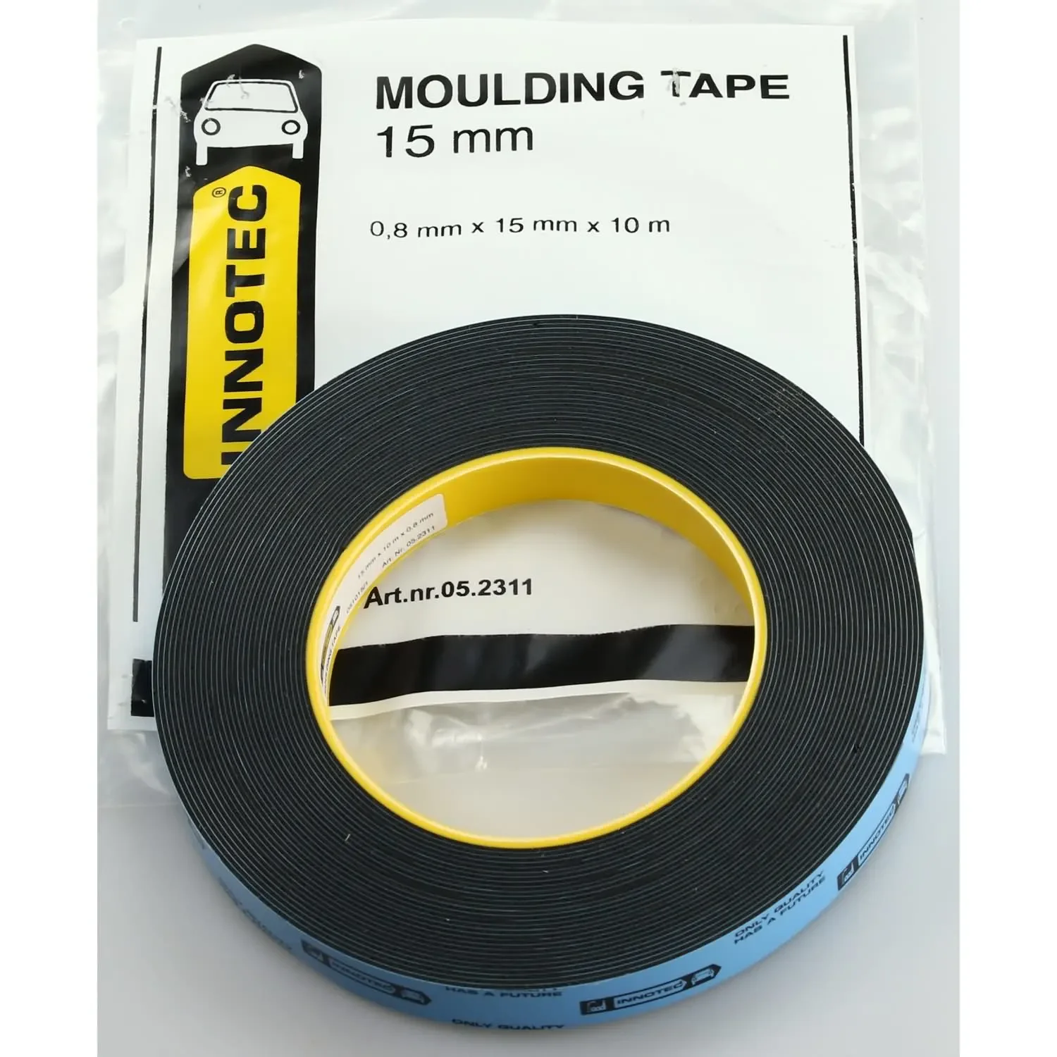 Moulding Tape, 15mm Double Sided Tape, 10m Roll, Automotive Moulding Tape