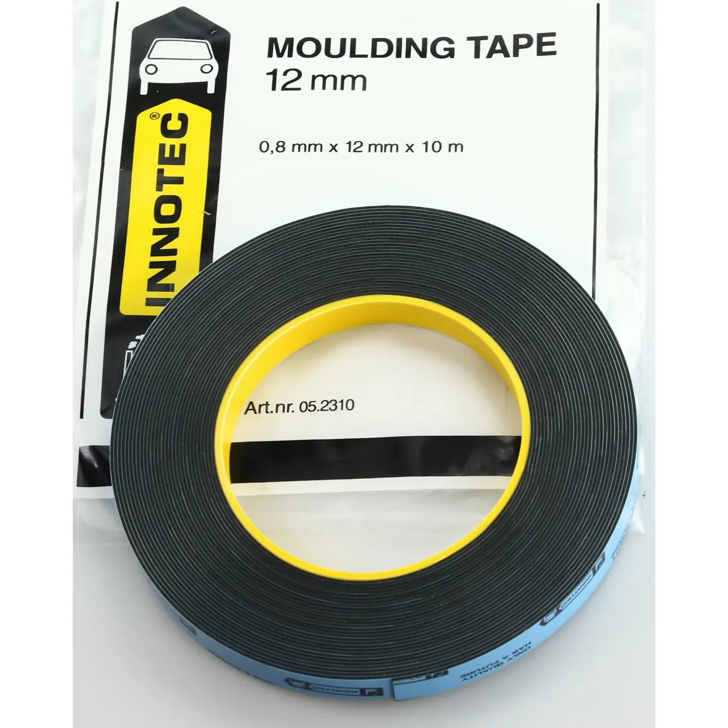 "Double Sided Tape, 12mm, Automotive Moulding Tape, 10m Roll image"