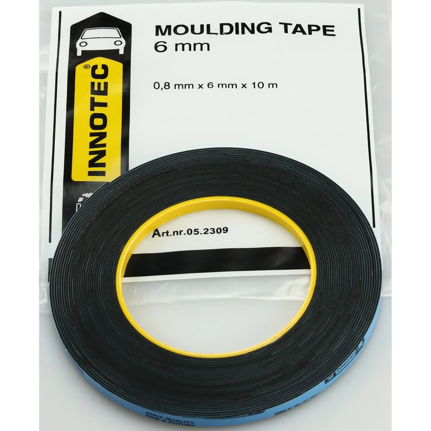 "Double Sided Tape, Moulding Tape 10m, 6mm Double Adhesive Tape, Automotive Trim Tape image"