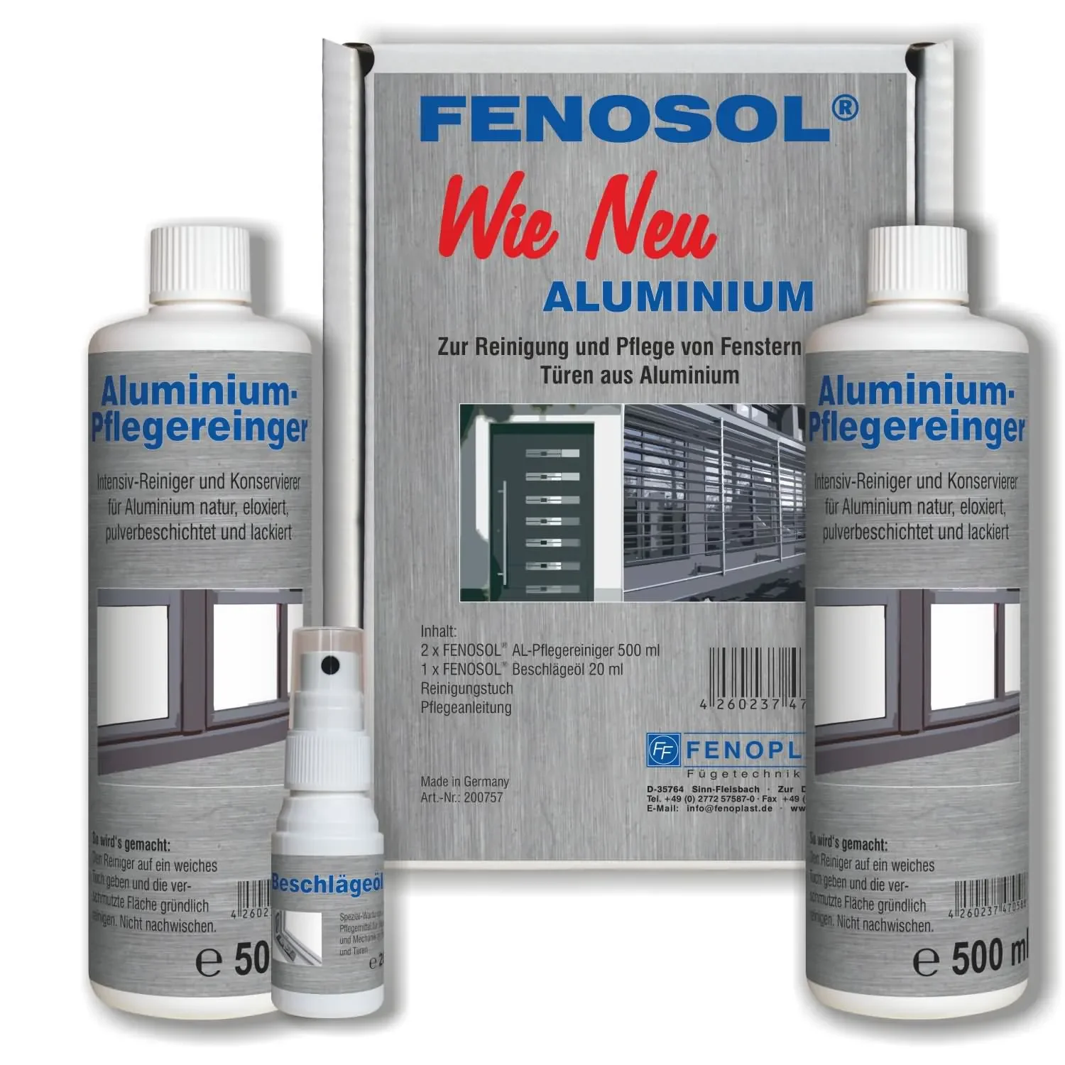 "Aluminum Window Cleaner, Aluminum Window Cleaning Kit, Window Restorer, Window Care Kit image"