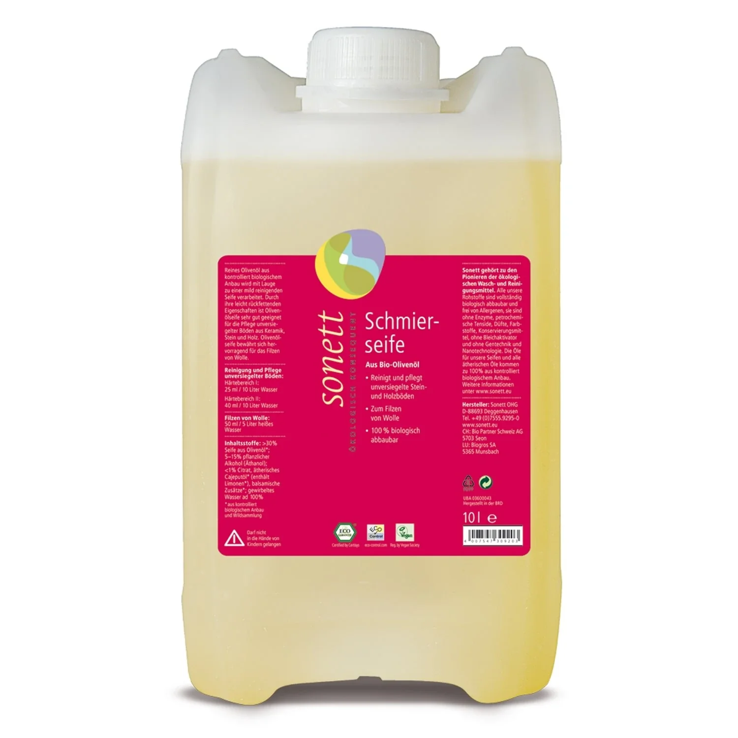 "Soft Soap 10 Liter, Liquid Soap, Cleaning Soap, Multipurpose image"