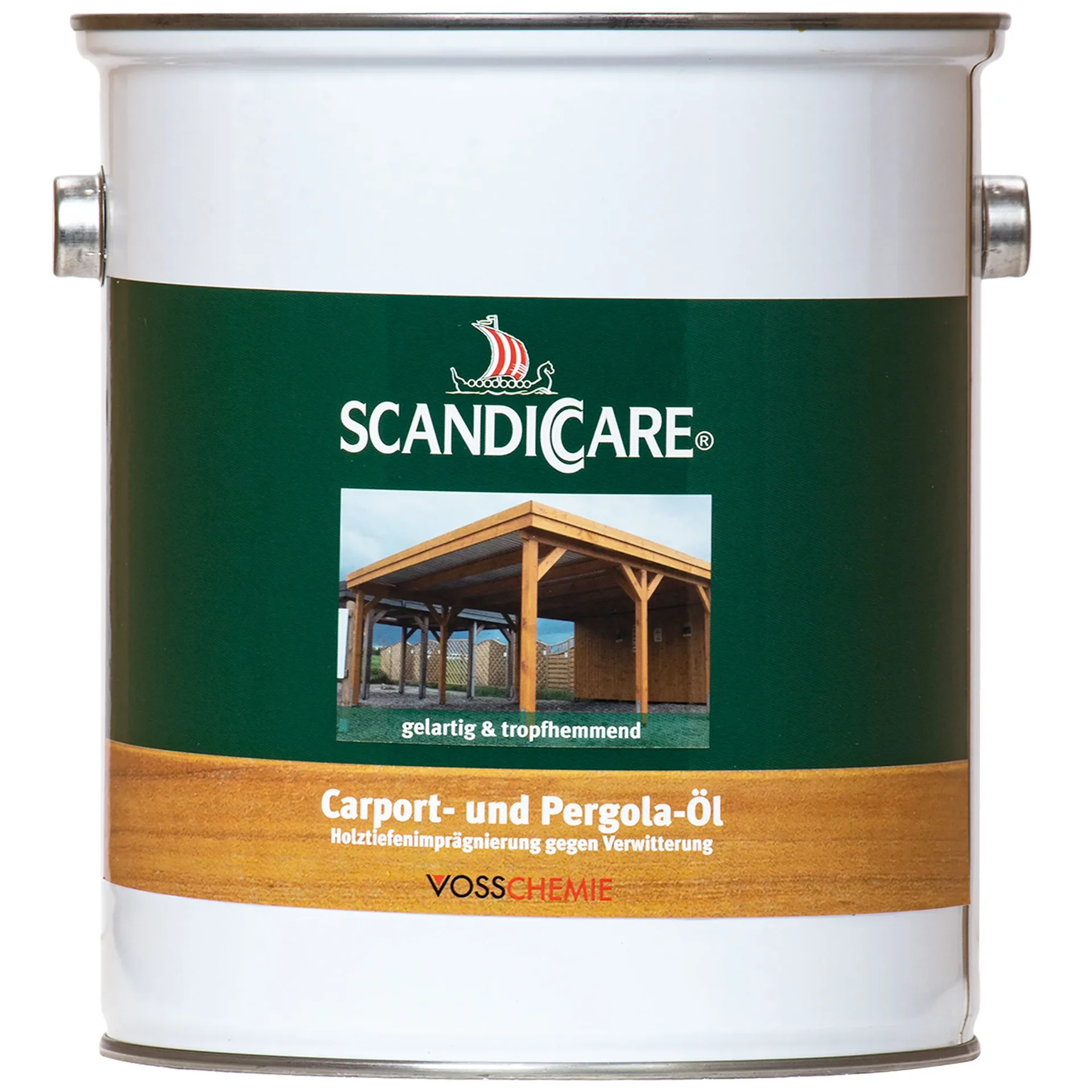 "Carport Oil 3 Liter, Pergola Oil, Exterior Wood Oil, Wood Stain image"