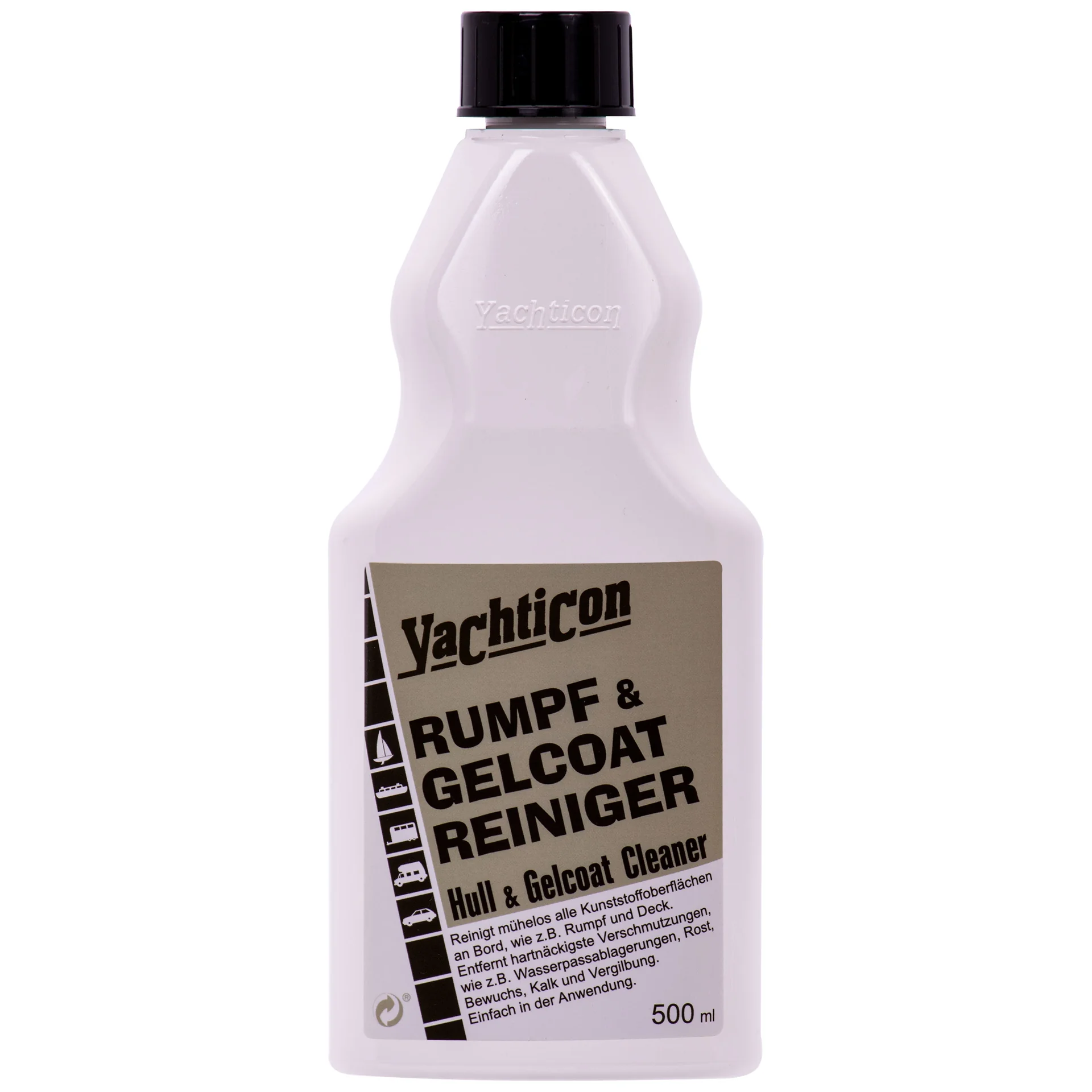 "Hull Cleaner, Gelcoat Cleaner, Boat Cleaner, Marine Cleaner 500ml image"