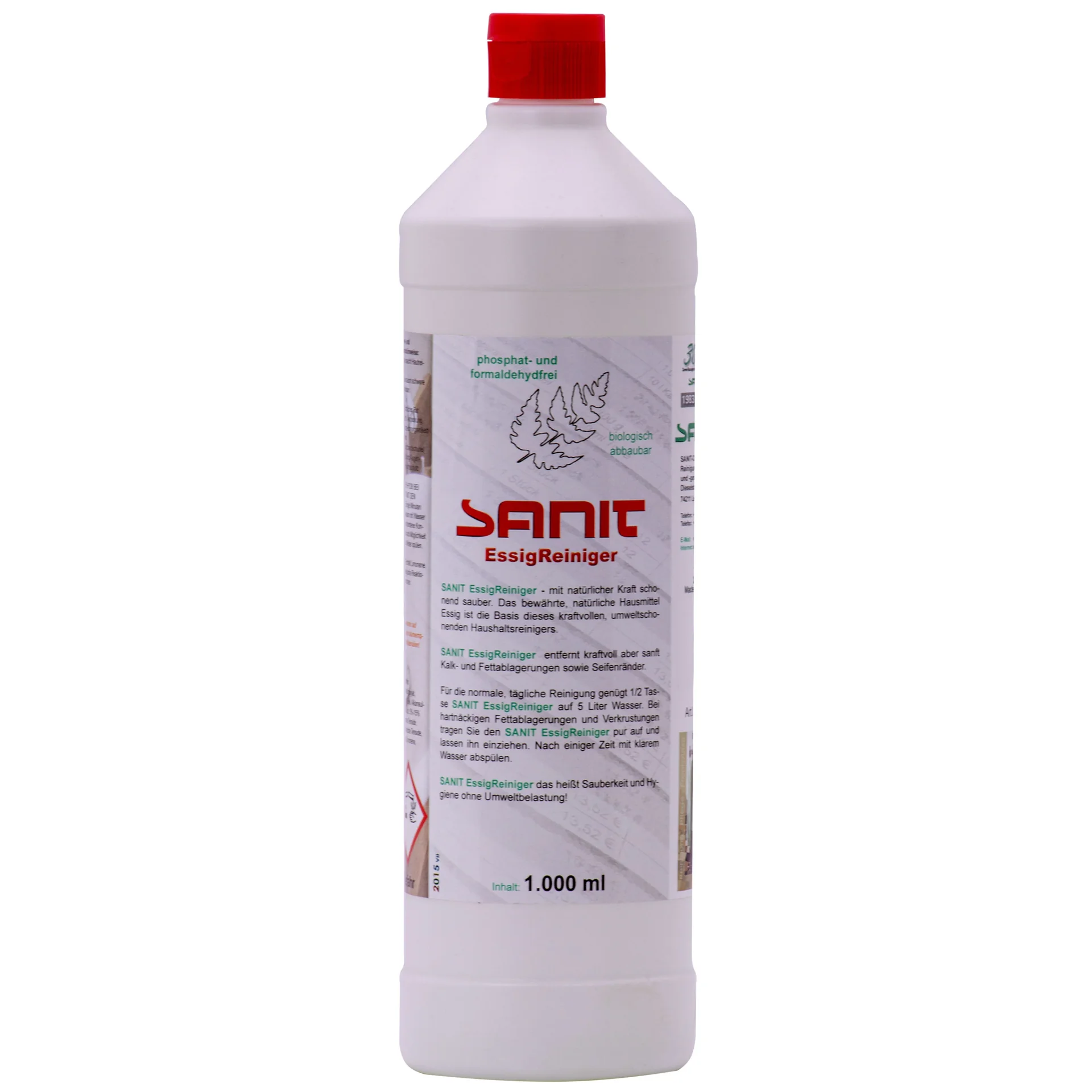 "Vinegar Cleaner 1 Liter, Cleaning Vinegar, Natural Cleaner, Acid Cleaner, Eco Friendly Cleaner image"