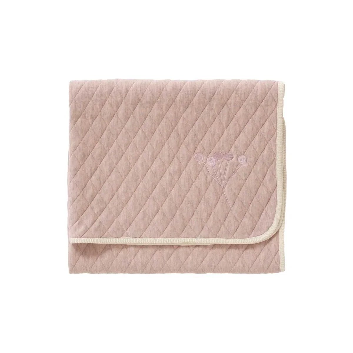 "Fresk ceiling, baby blanket, Nordic Mellow Rose 100 x 150 cm children image"