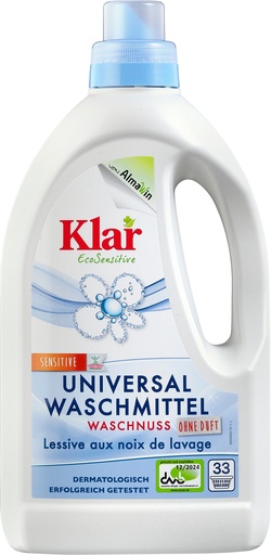 "Laundry Detergent, Universal Liquid, 1.5 Liter, natural, eco friendly, gentle image"