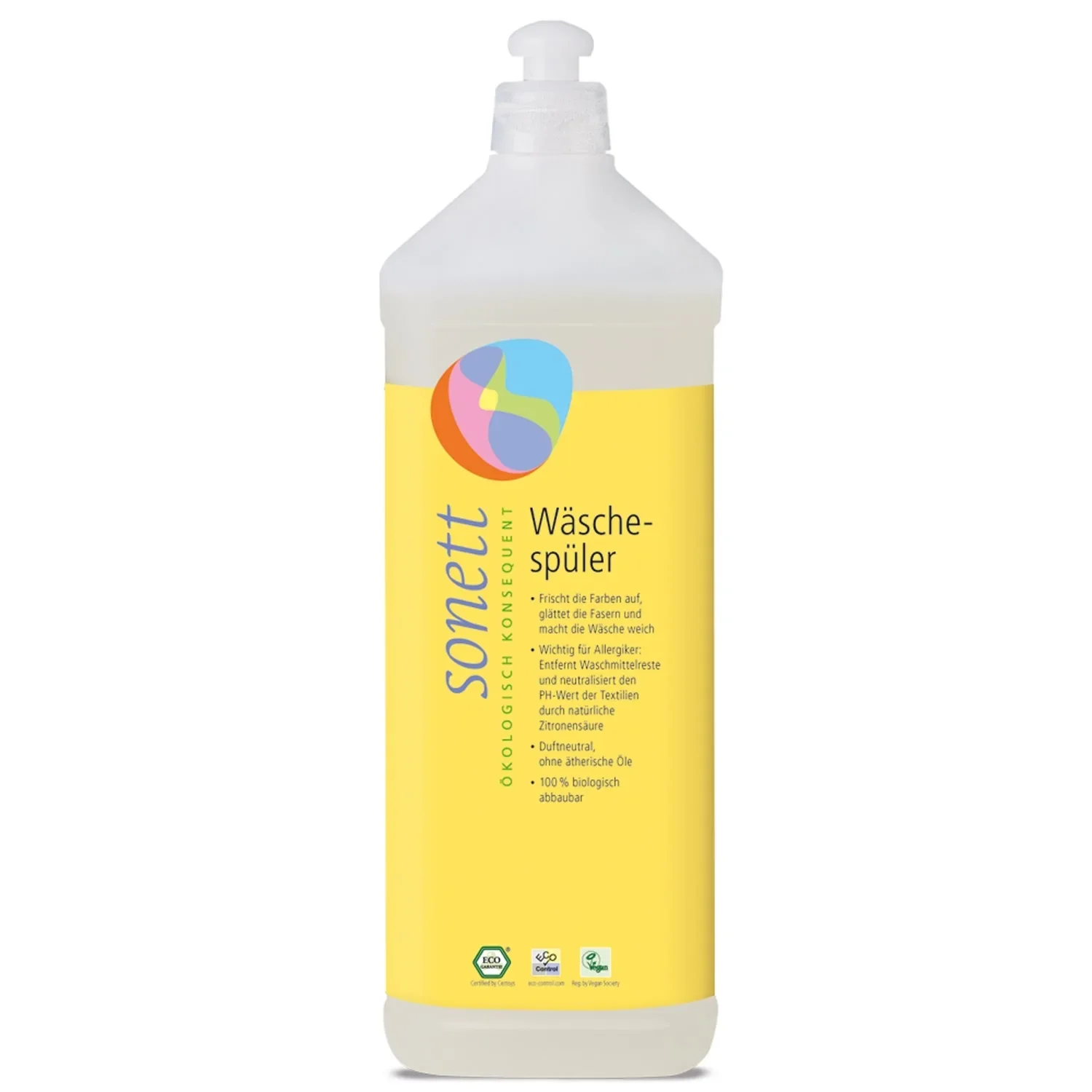 "Fabric Softener 1 Liter, Laundry Rinse, Natural Fabric Softener, Eco Friendly image"