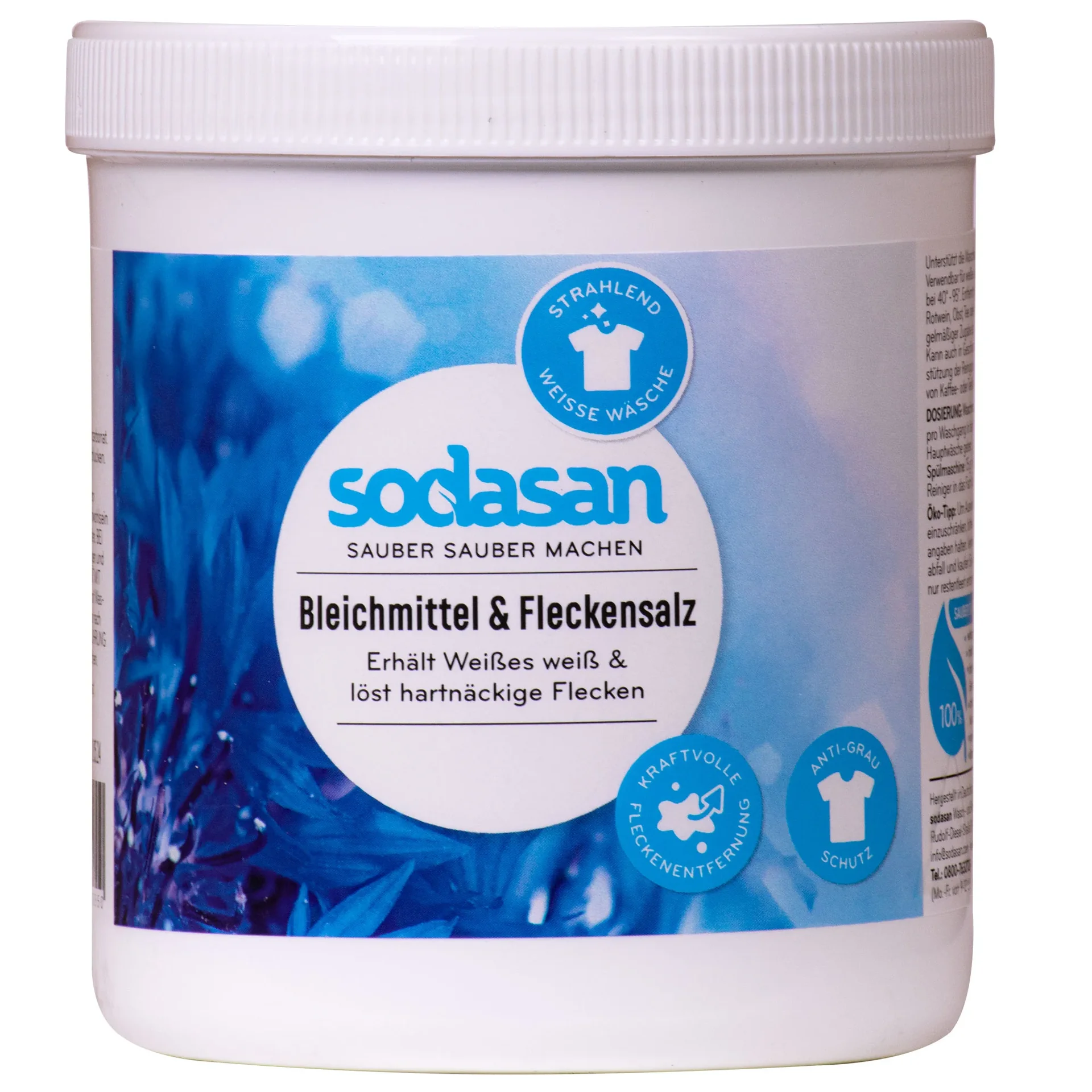 "Stain Remover, Laundry Bleach, Bleach for Clothes, 500 g Dose image"