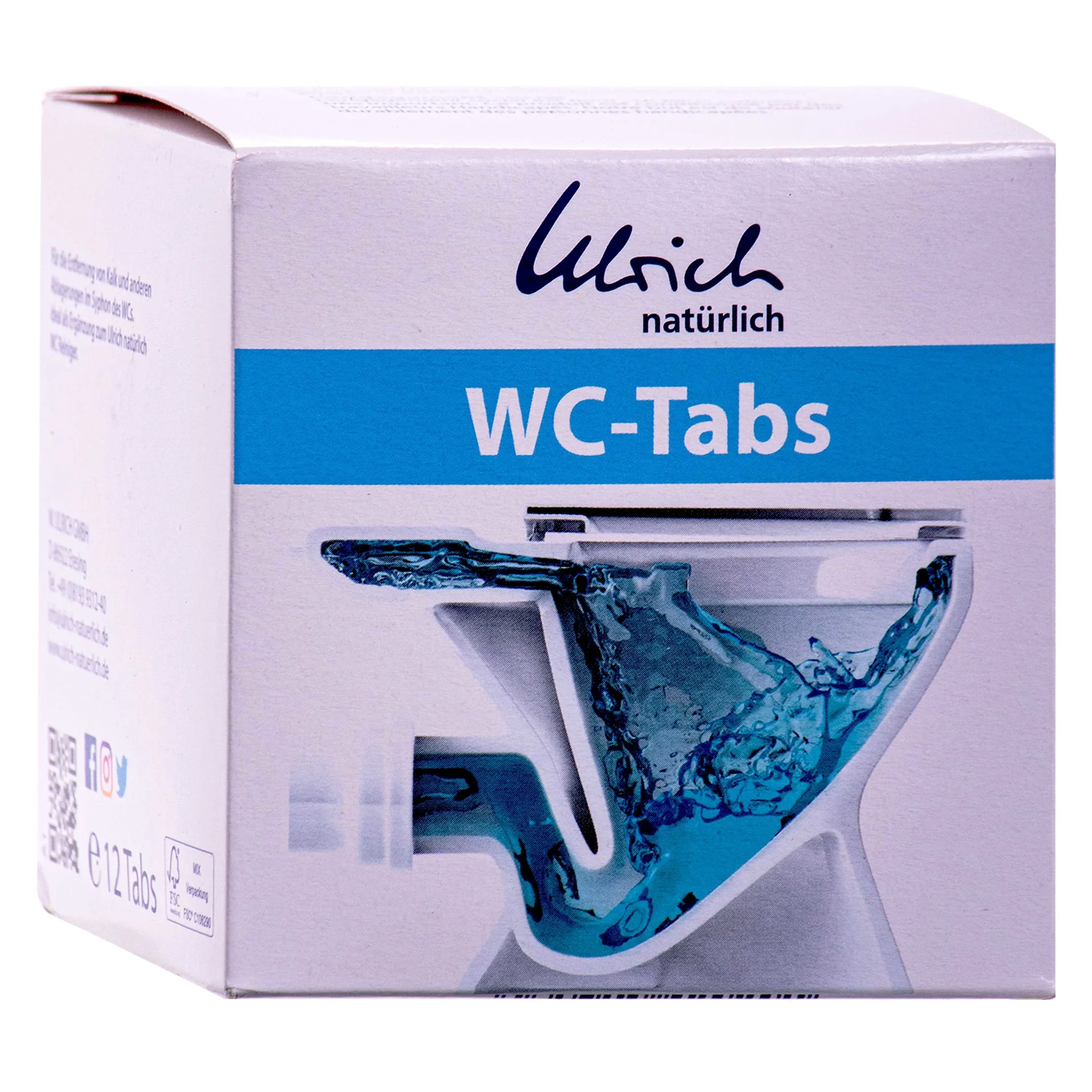 "Toilet Cleaner Tablets, 12 Stck., natural toilet cleaner, eco friendly toilet cleaner image"