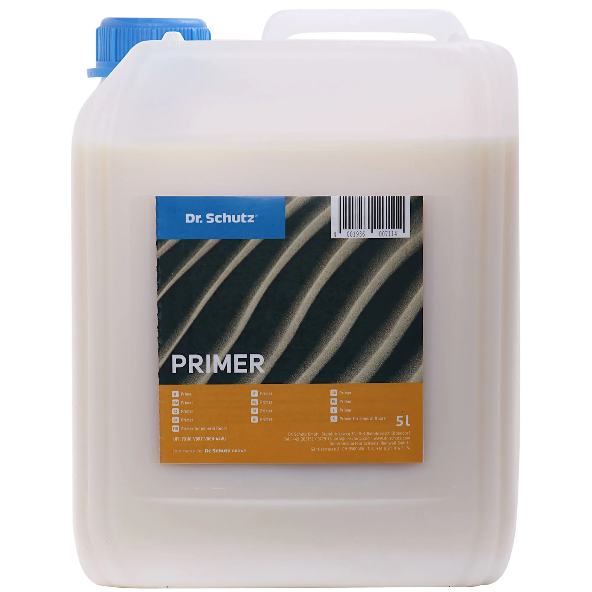 "Primer, Floor Primer, 5 Liter for approx. 60-80m², Concrete Primer image"