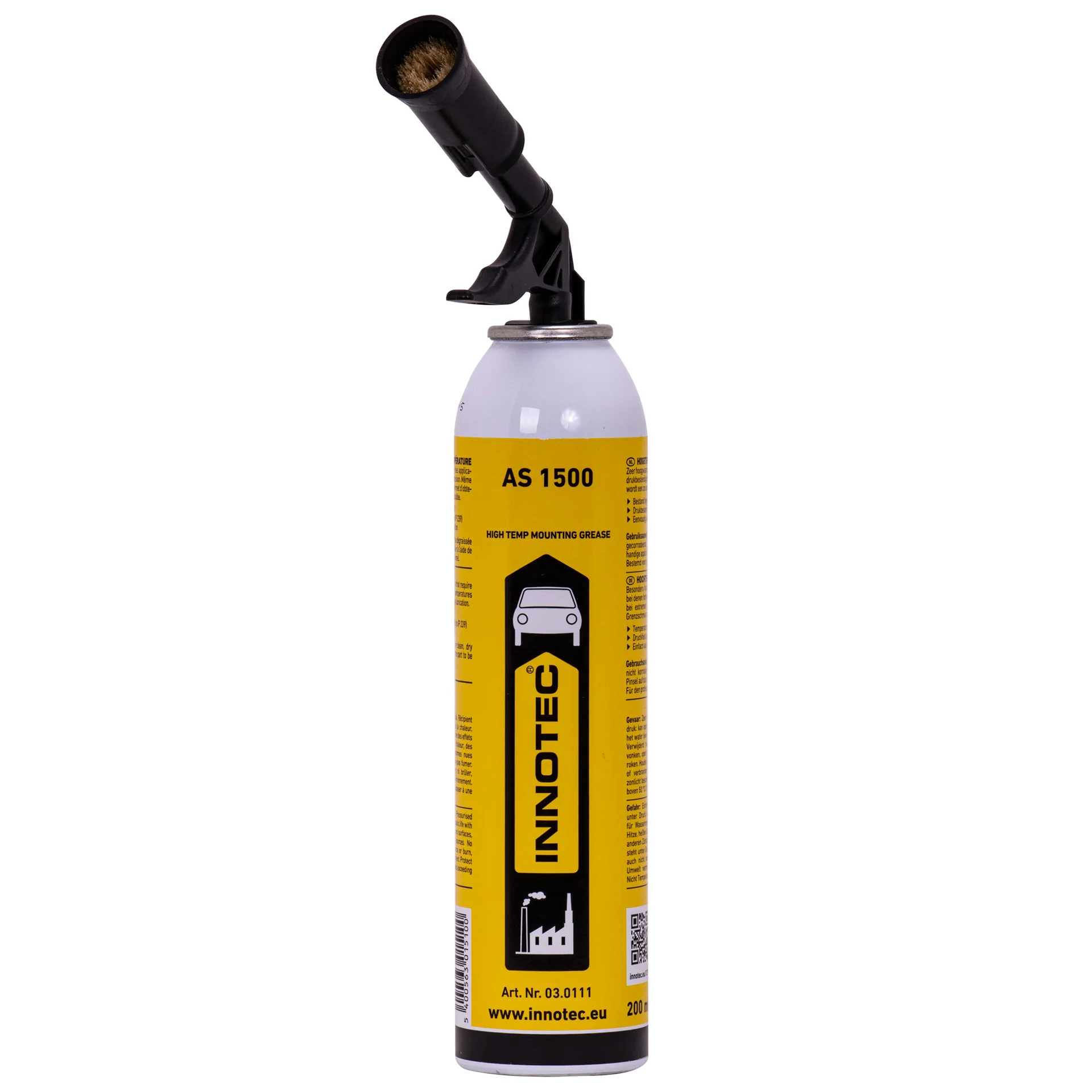 "Lubricant Grease, 200 ml Grease with Brush Applicator, Angle Adapter image"