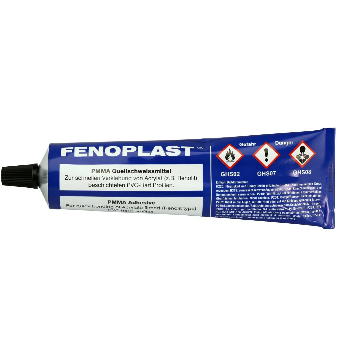 "PMMA Adhesive, Acrylic Adhesive, PMMA Glue, Acrylic Glue, 180 g Tube, Solvent Welding image"