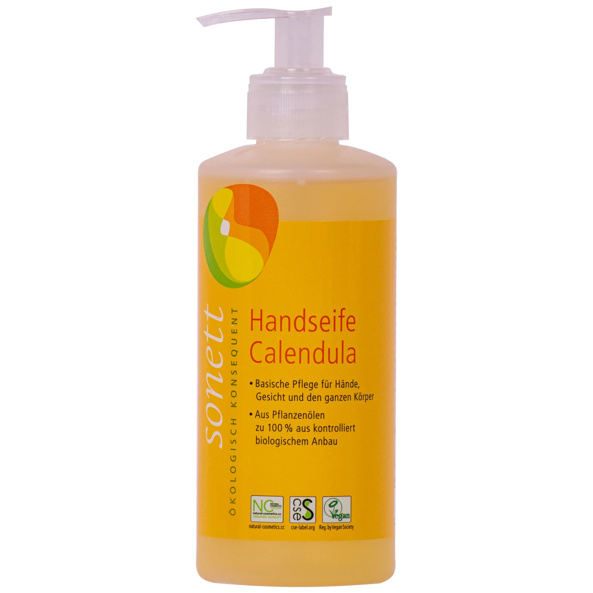 Liquid Hand Soap, Calendula Hand Soap 300 ml Dispenser, Natural Hand Soap