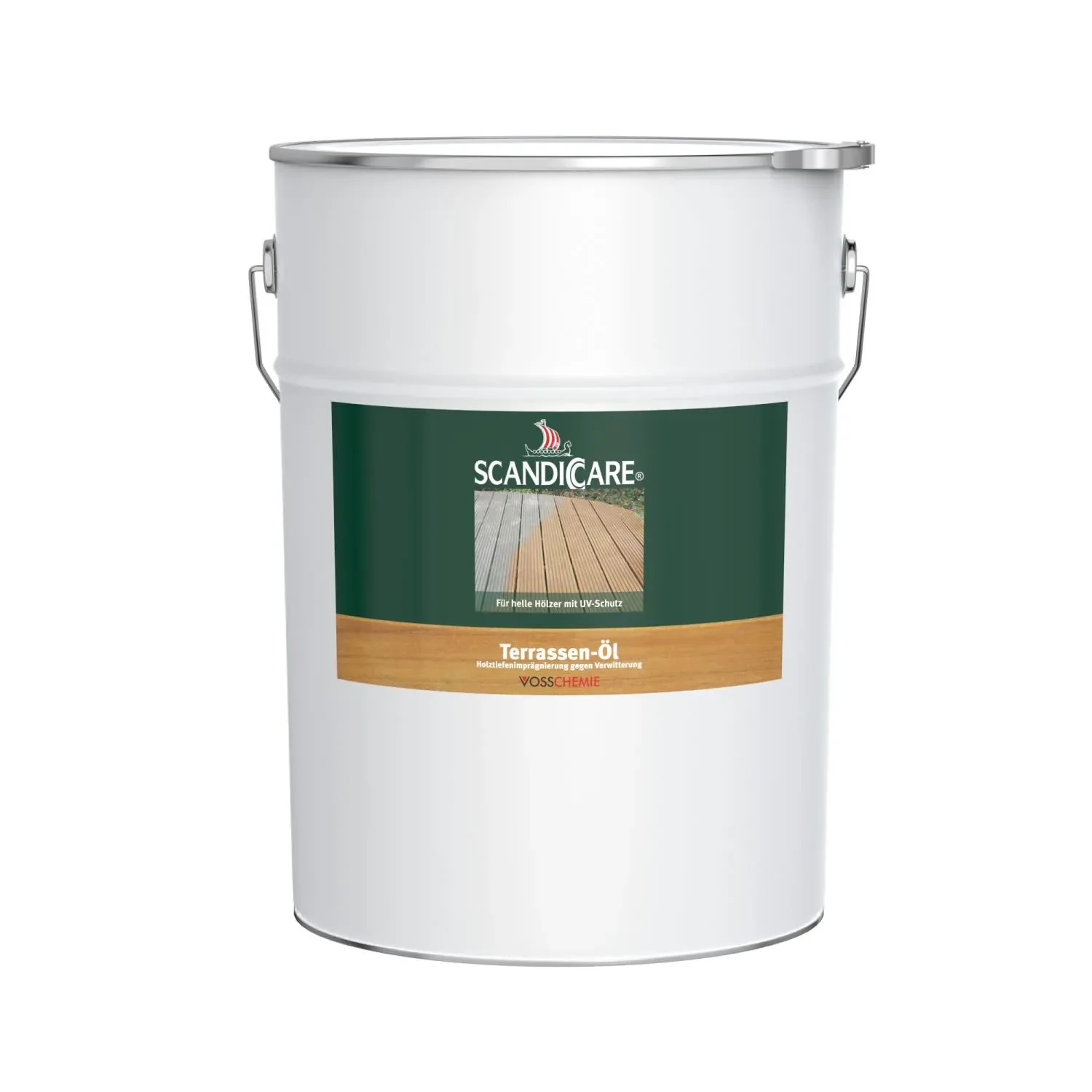 "Decking Oil 10 Liter, Terrace Oil, Light Exterior Wood Oil image"